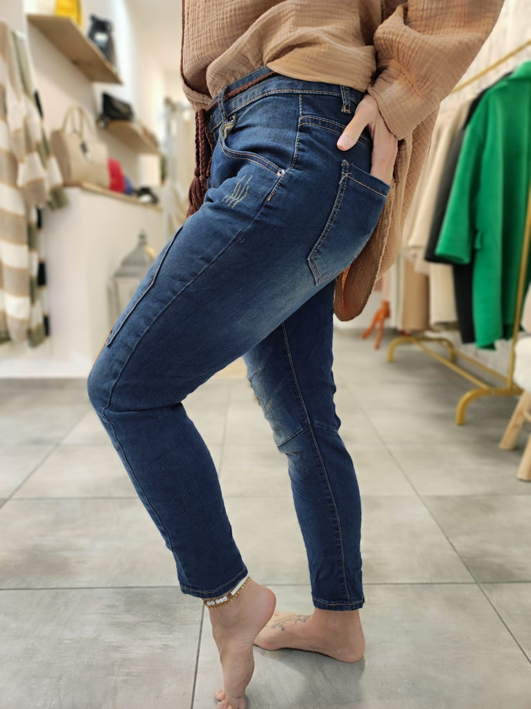 Baggy Jeans Hose für Damen