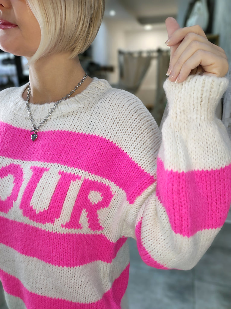 Pullover Amour Pink