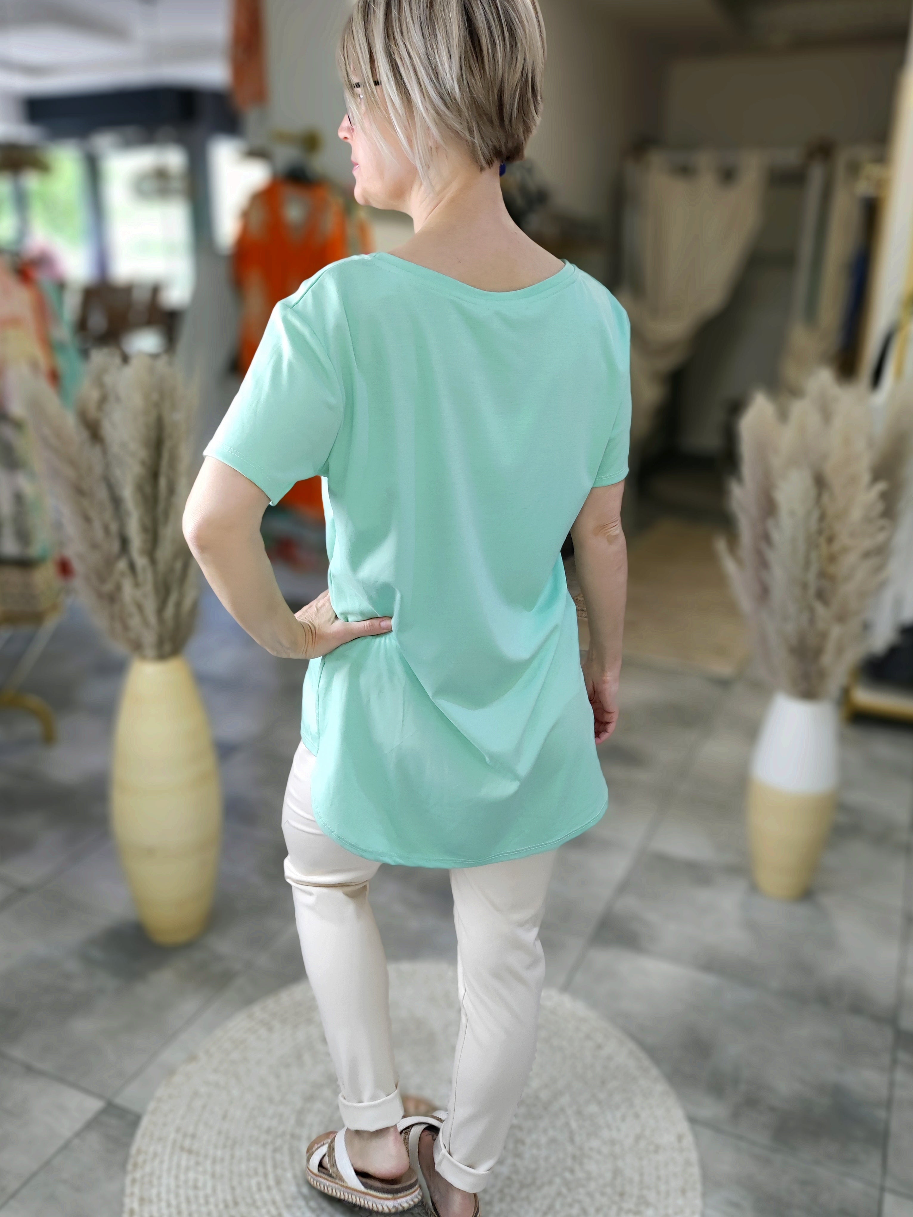 T-Shirt "Sunshine" mint (36-42)