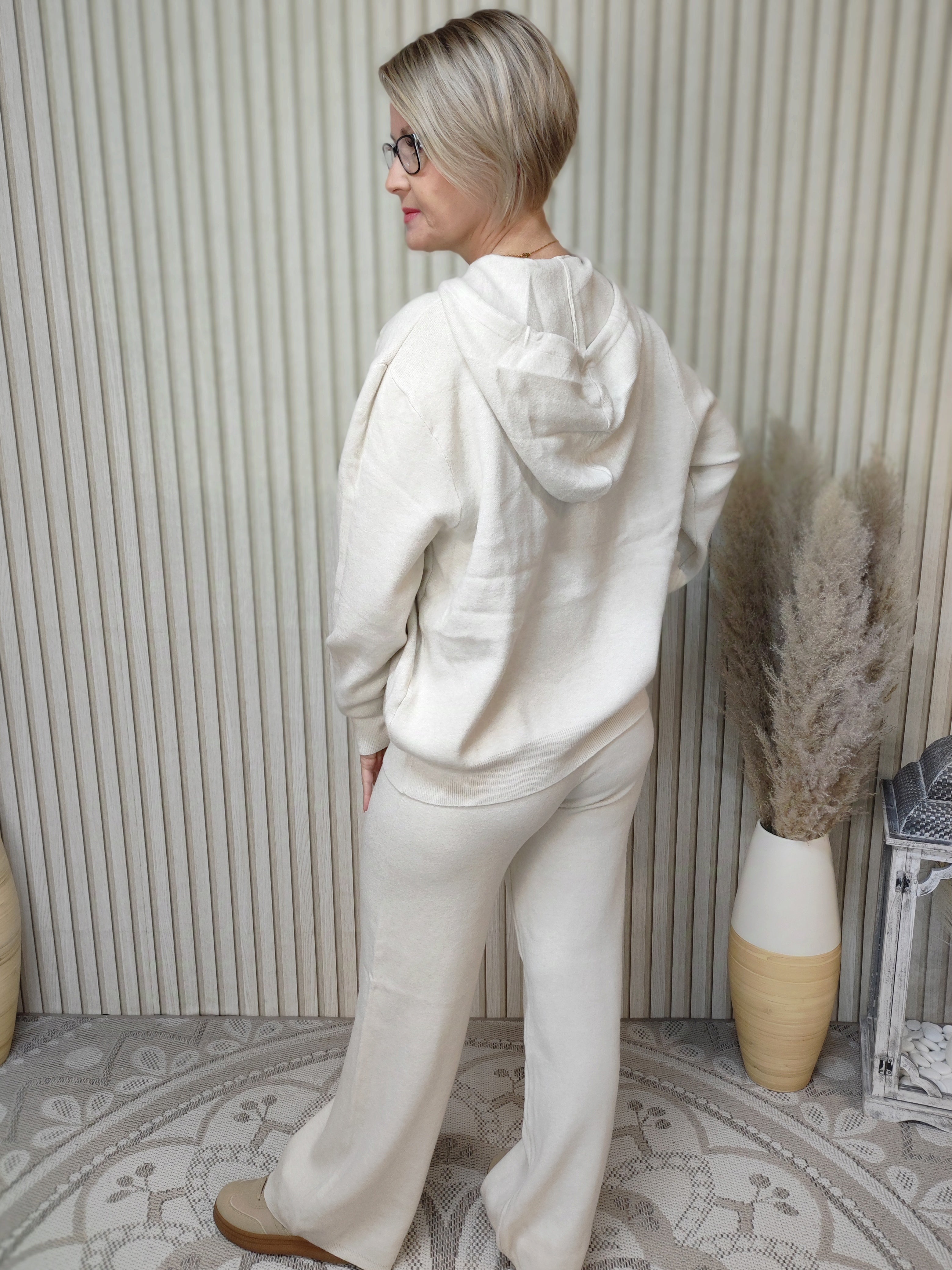 2 Teiler Loungewear in beige (36-44)