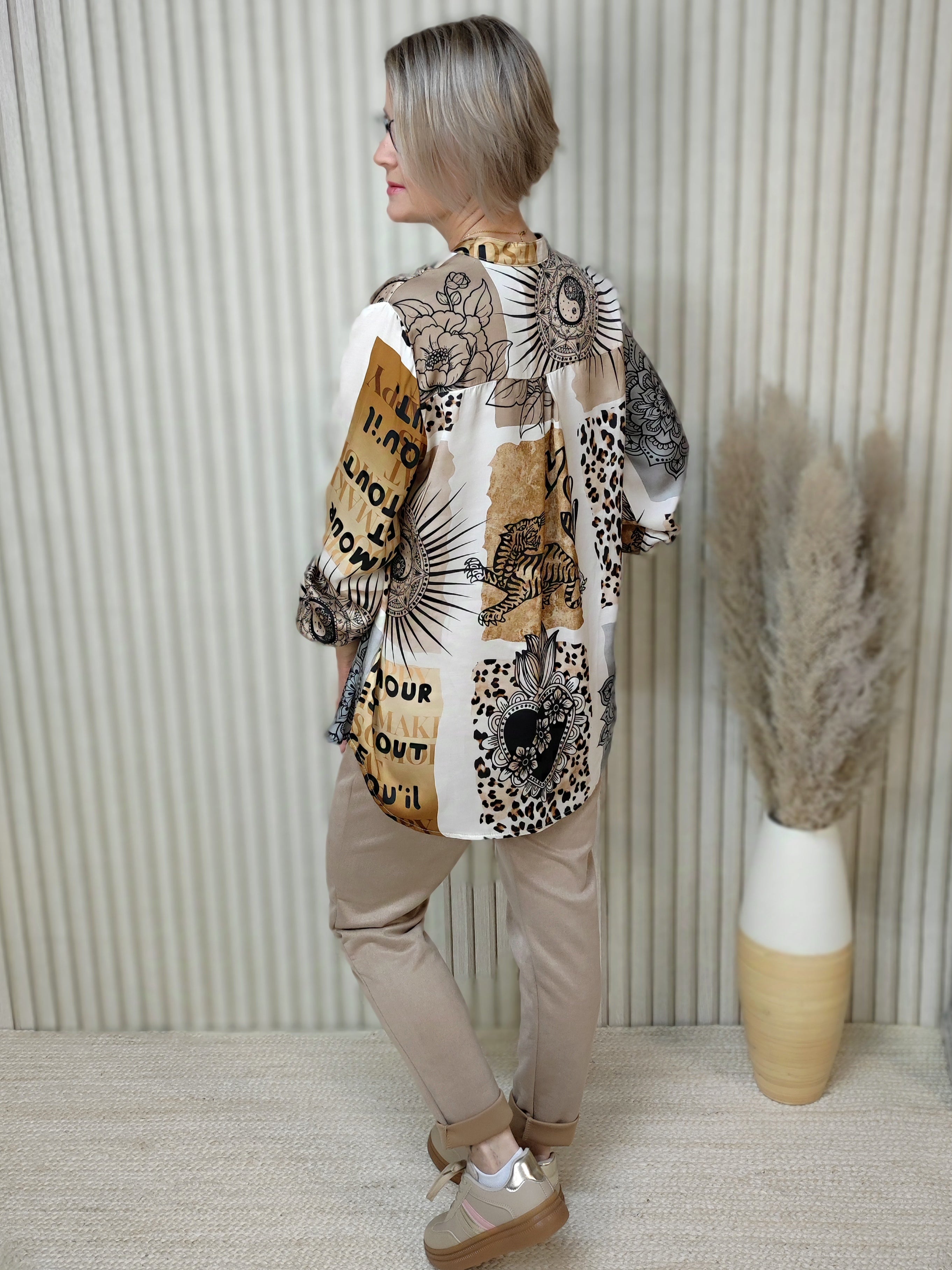 Bluse "Safari" (36-42)