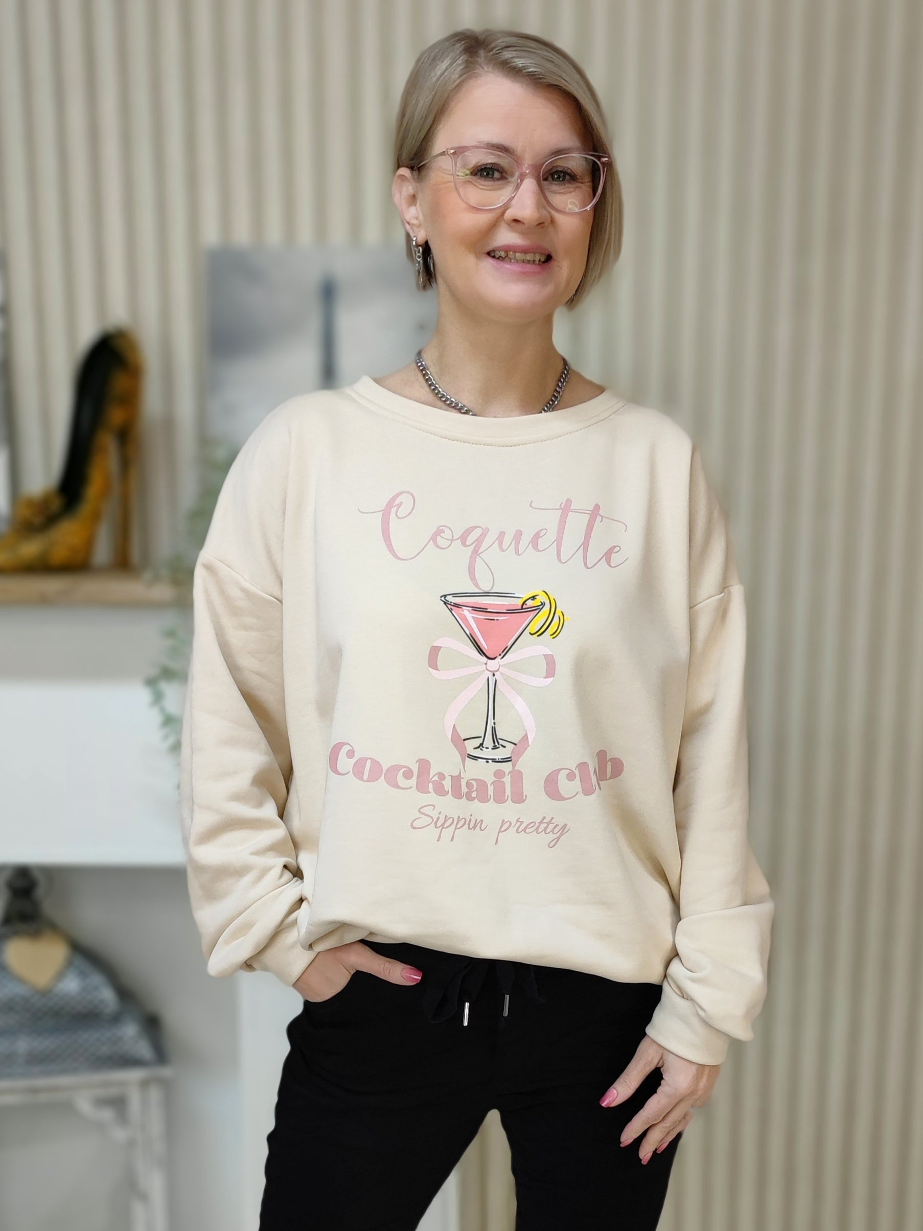 Sweatshirt "Cocktail" (36-44)