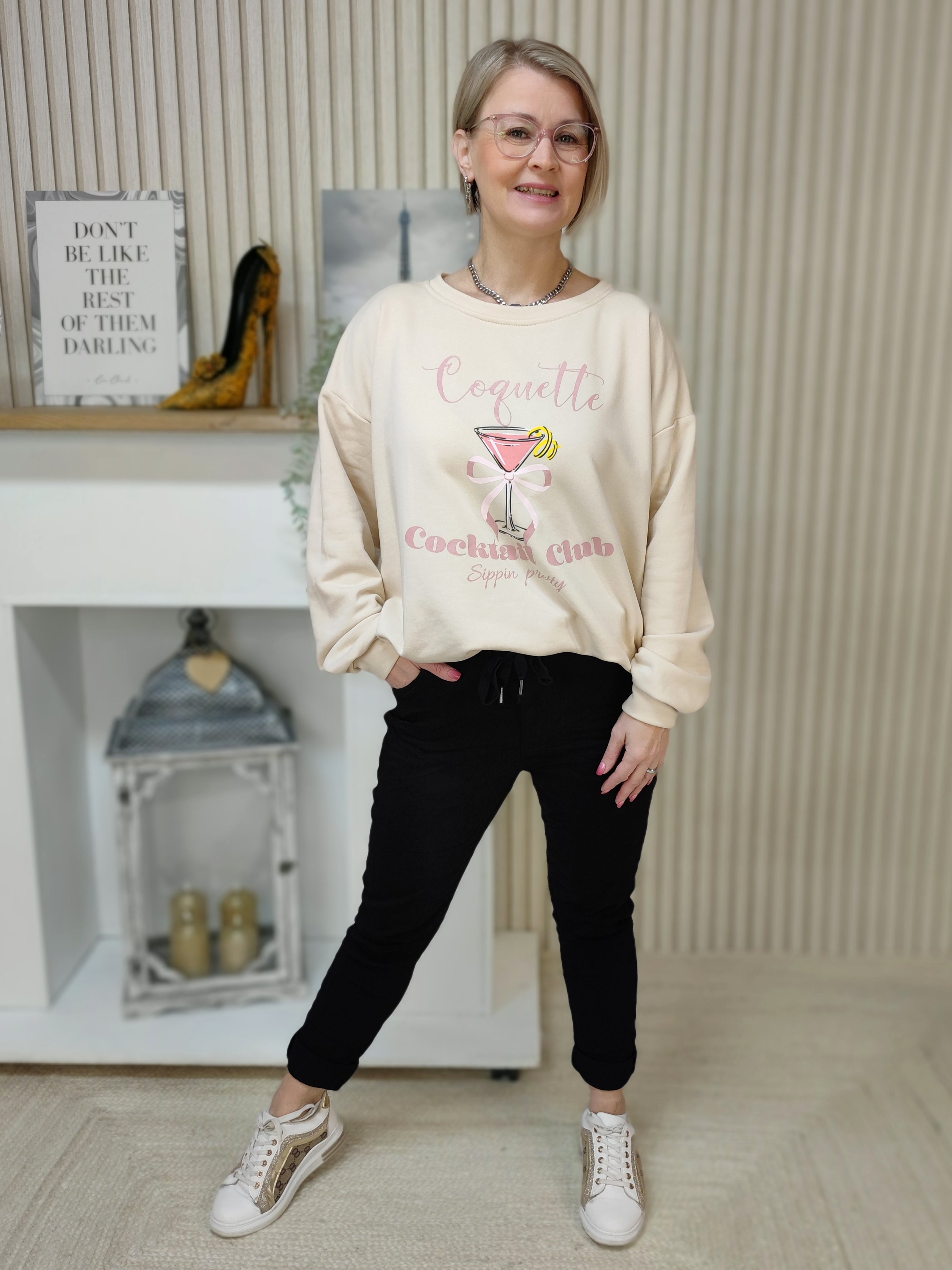 Sweatshirt "Cocktail" (36-44)