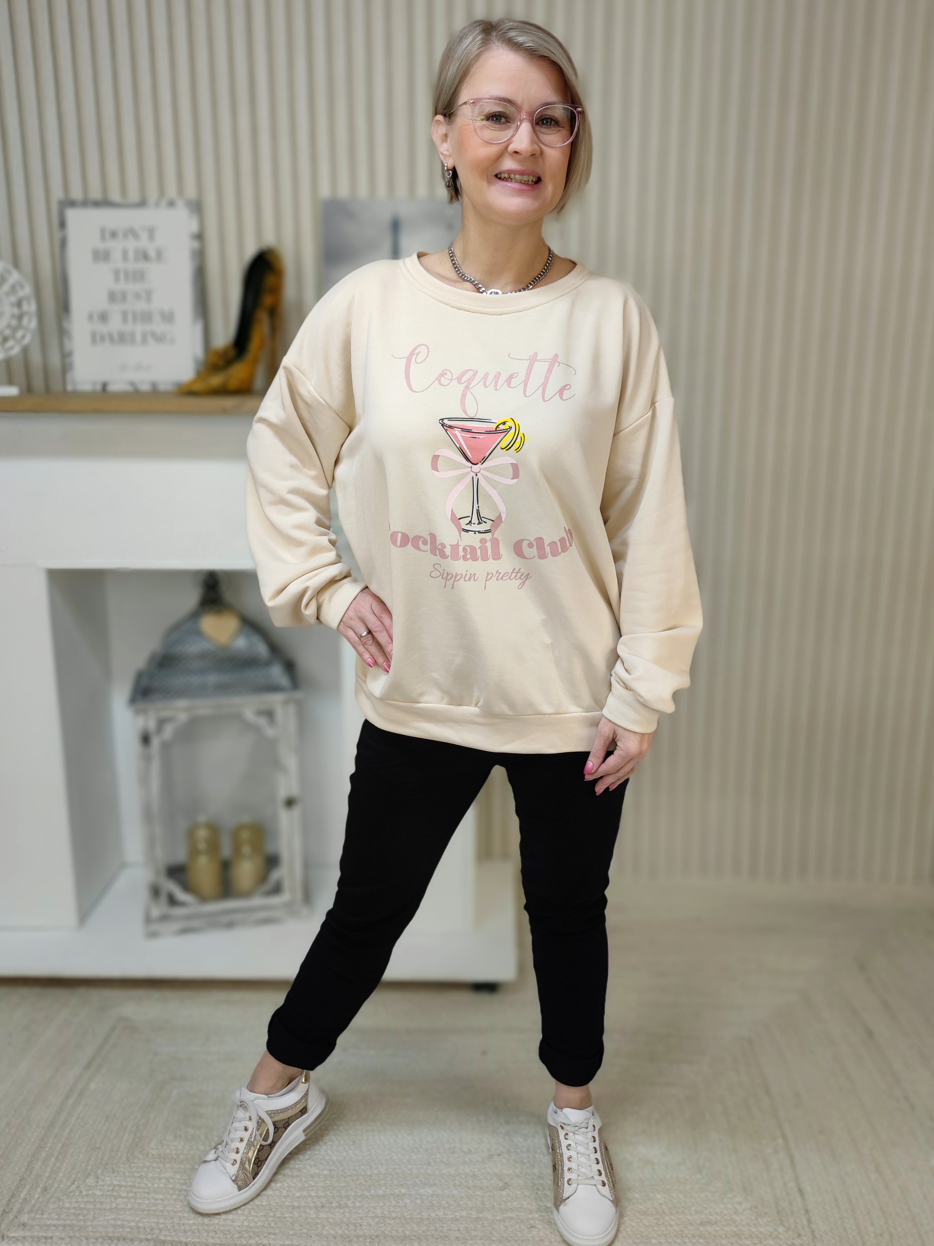 Sweatshirt "Cocktail" (36-44)