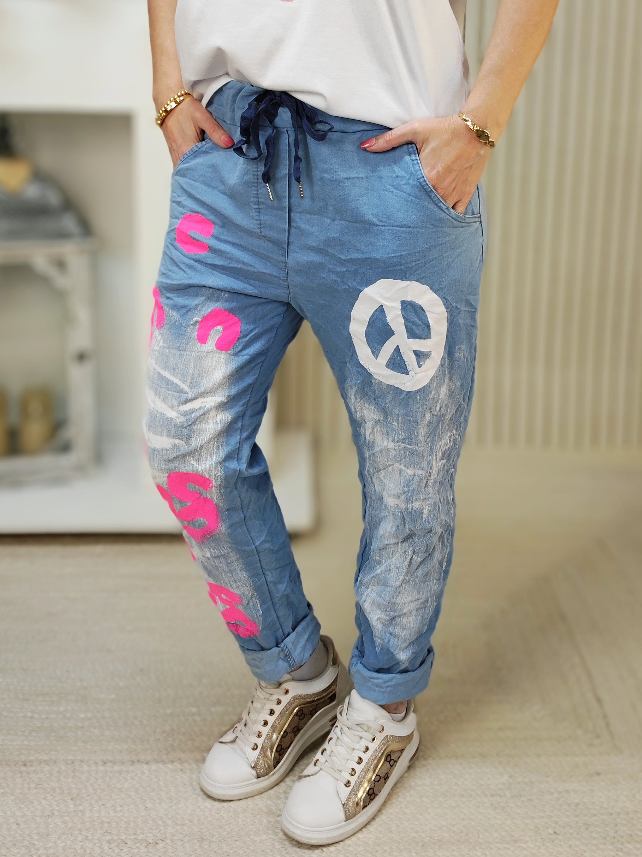 Stretchhose/Joggpant Jeansstyle (40-44)