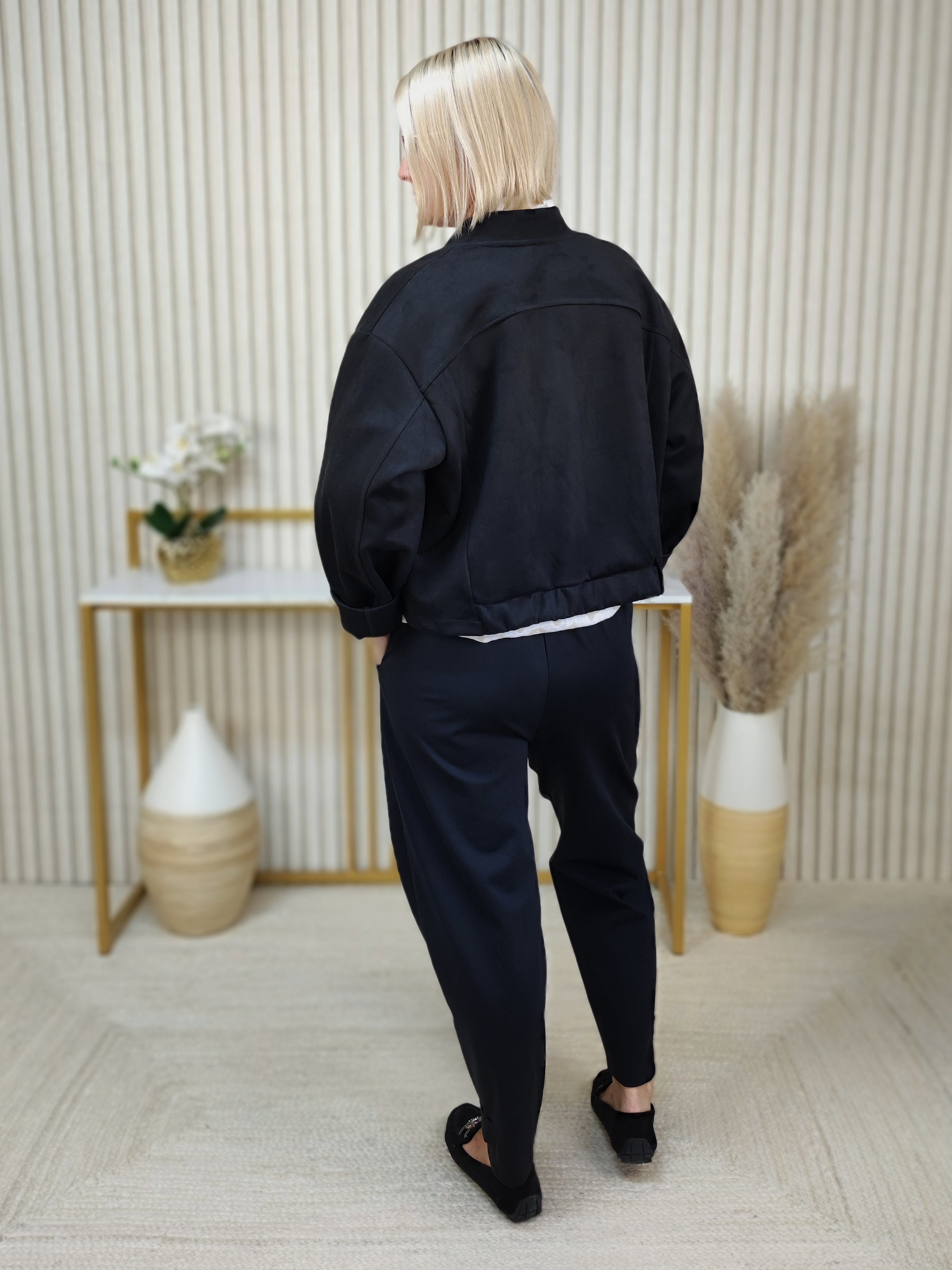Kurzjacke "Mia" schwarz (40-44)