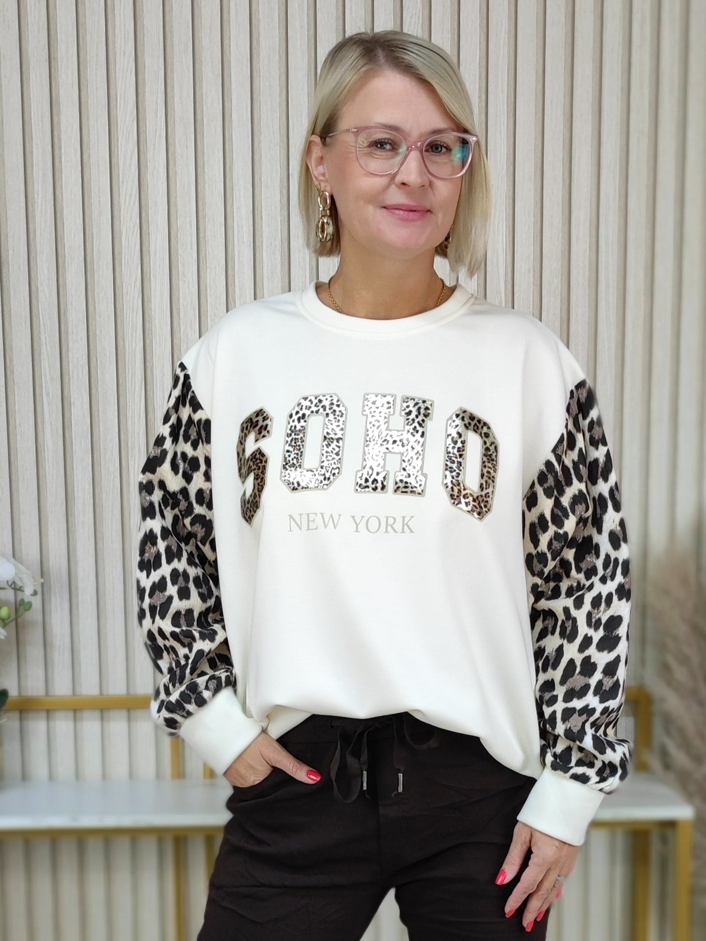 Sweatshirt "Soho" Creme (38-44)