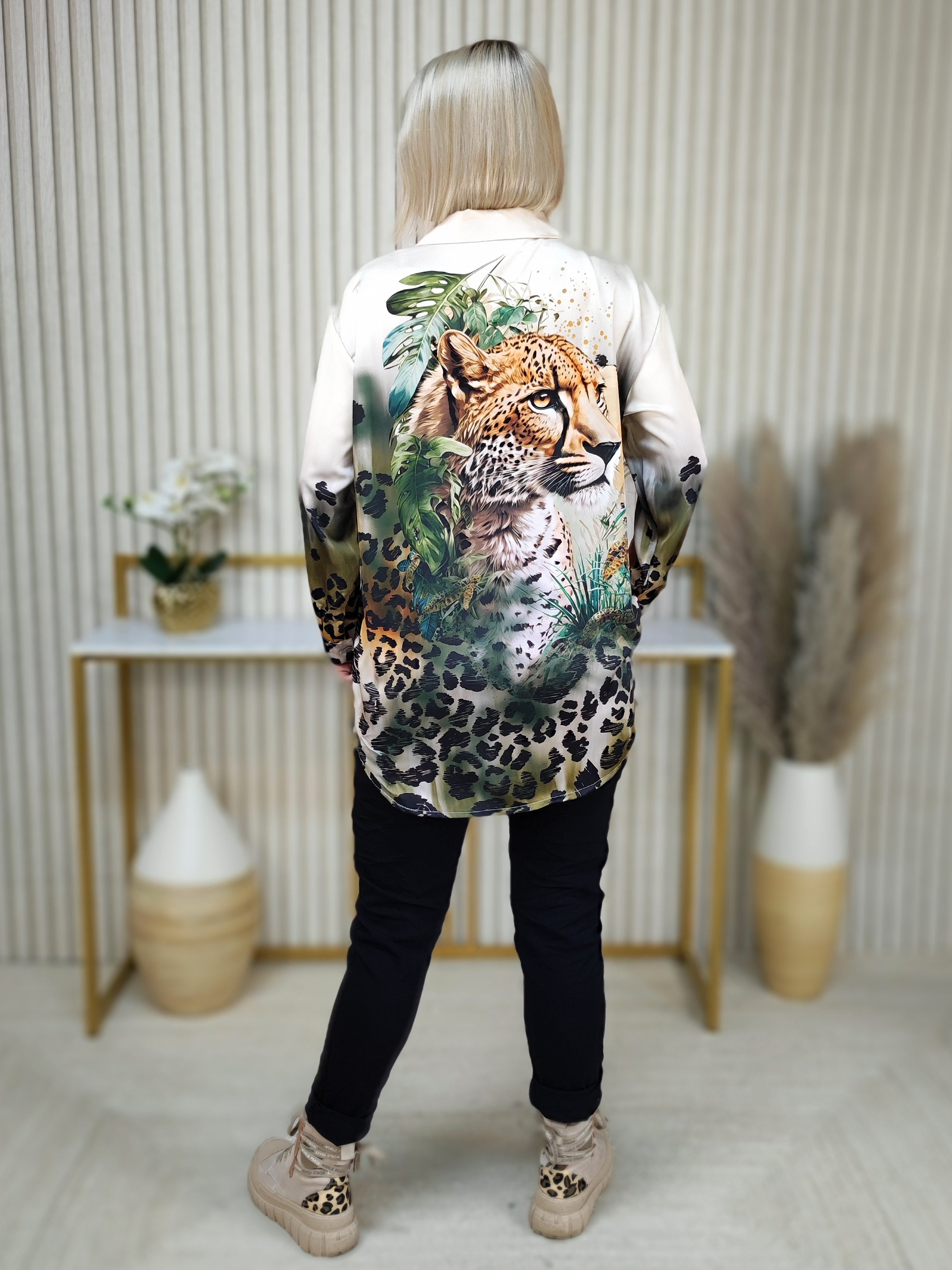 Modische Bluse "Gepard" (36-40/42)