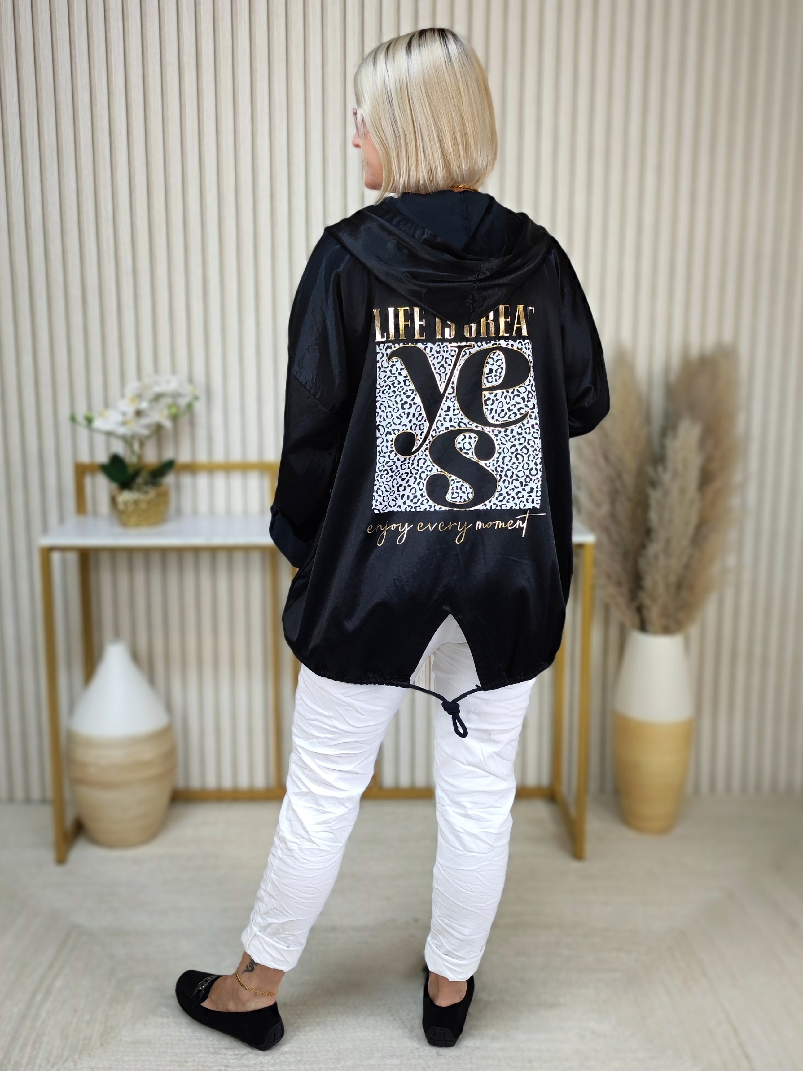 Übergangsjacke "Yes" schwarz (40-44)