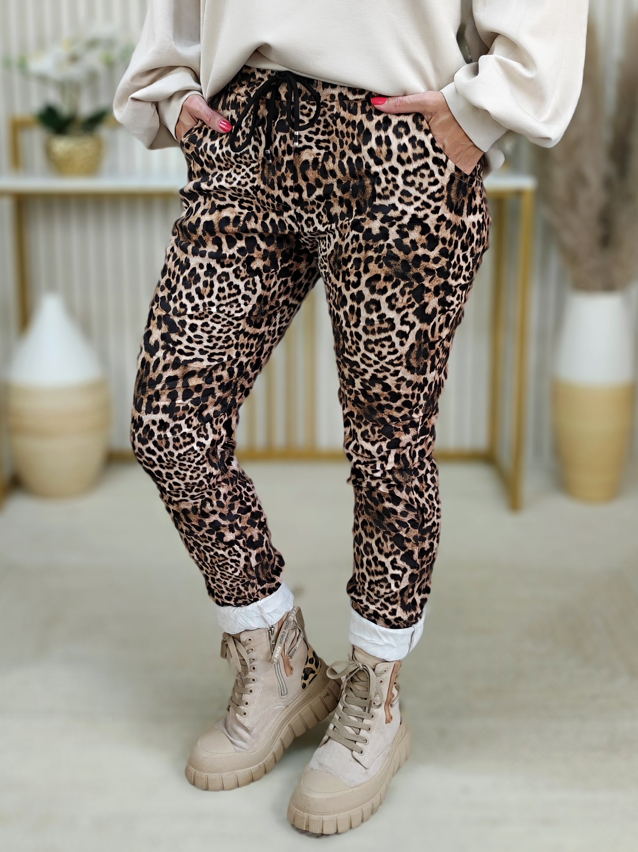 Joggpant "Wild" gemustert (38-42)