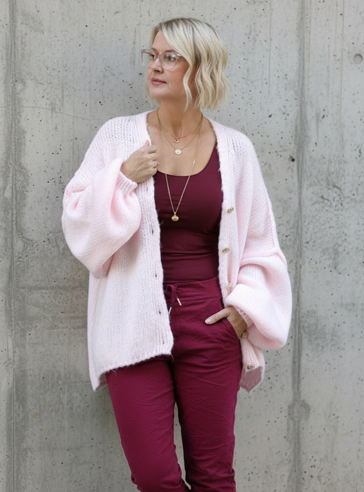 Shirt Top in vino (36-40/42)