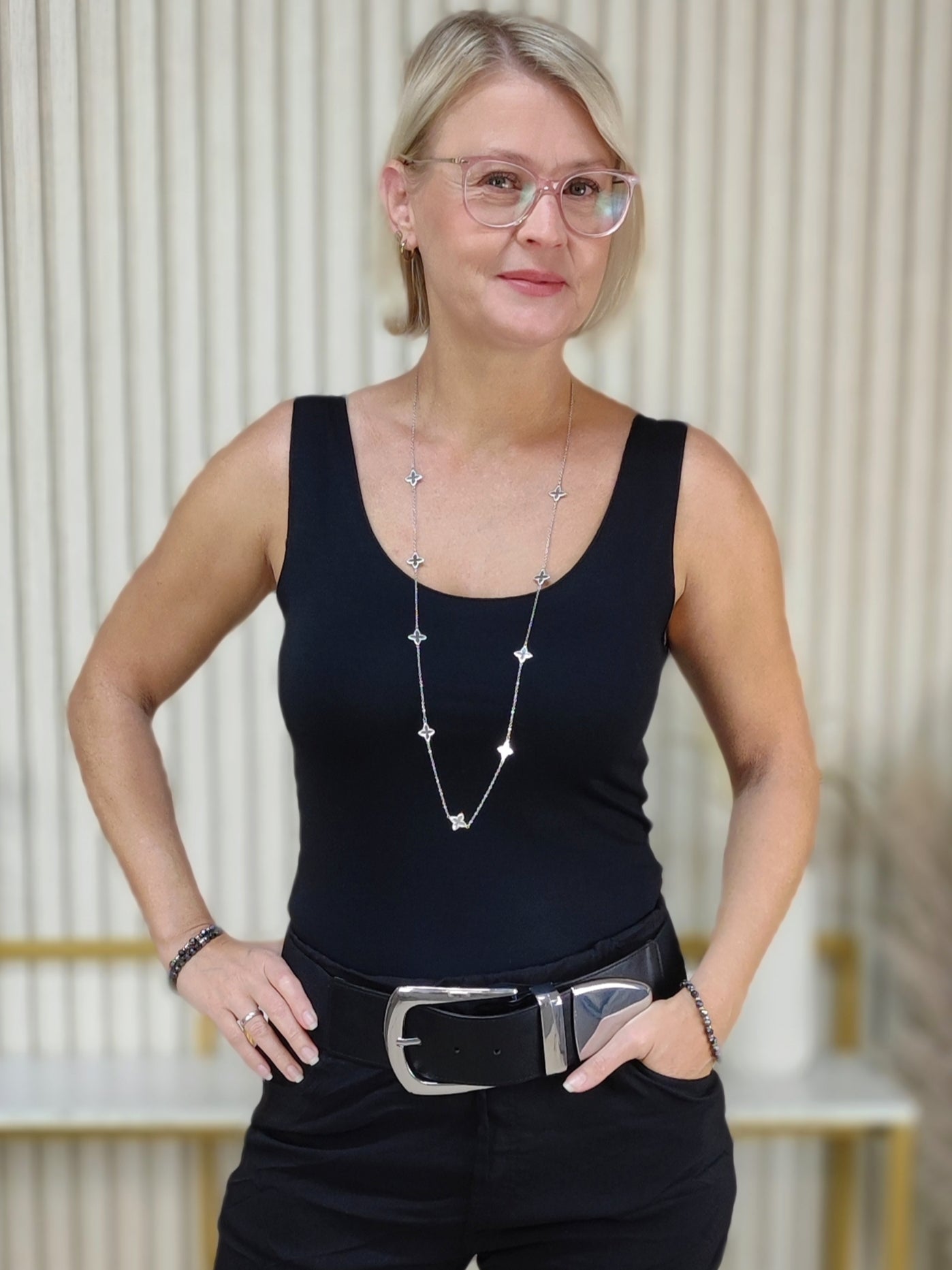 Shirt Top in schwarz (36-40/42)