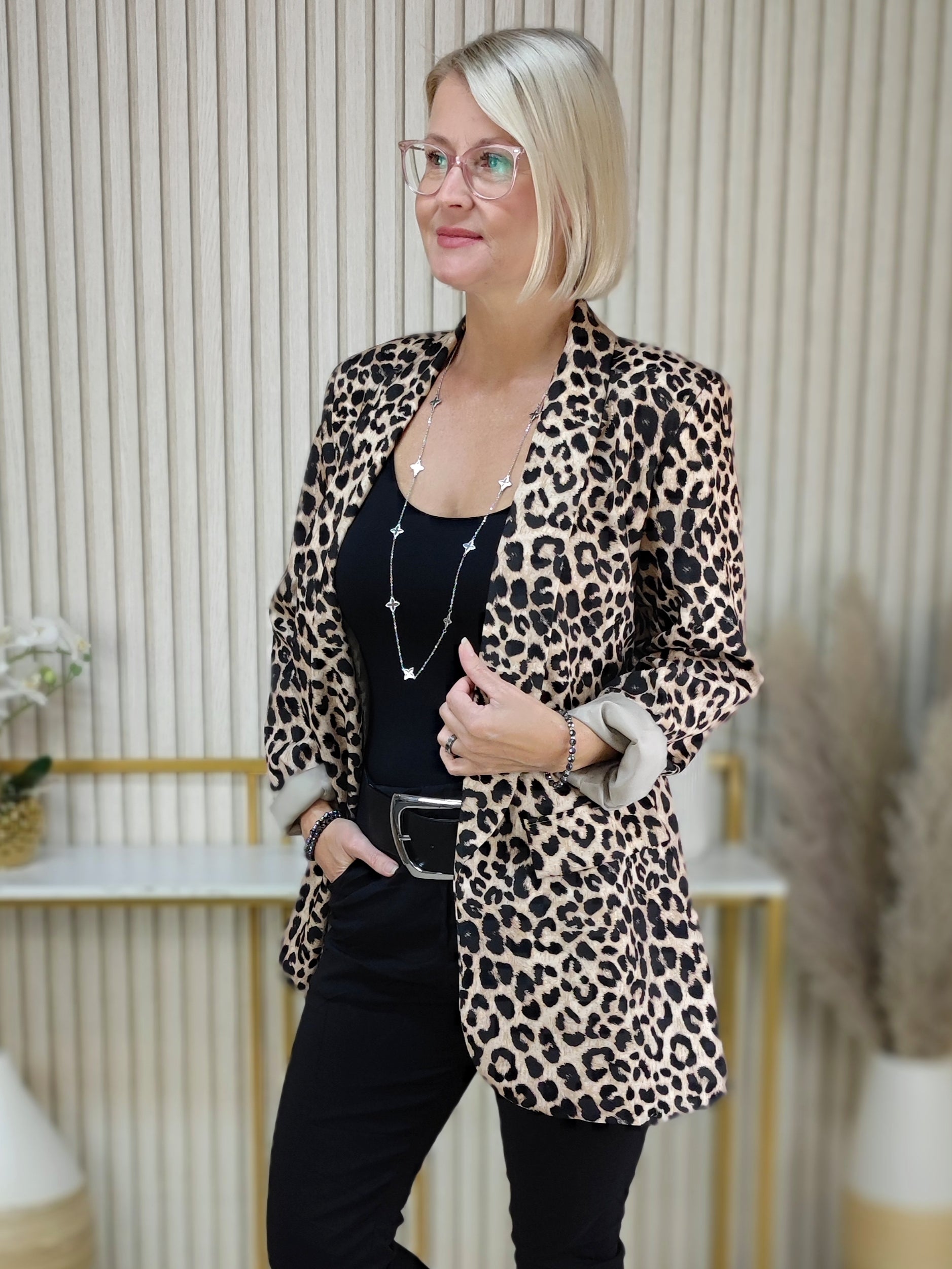 Blazer im Leo Style (36-40)