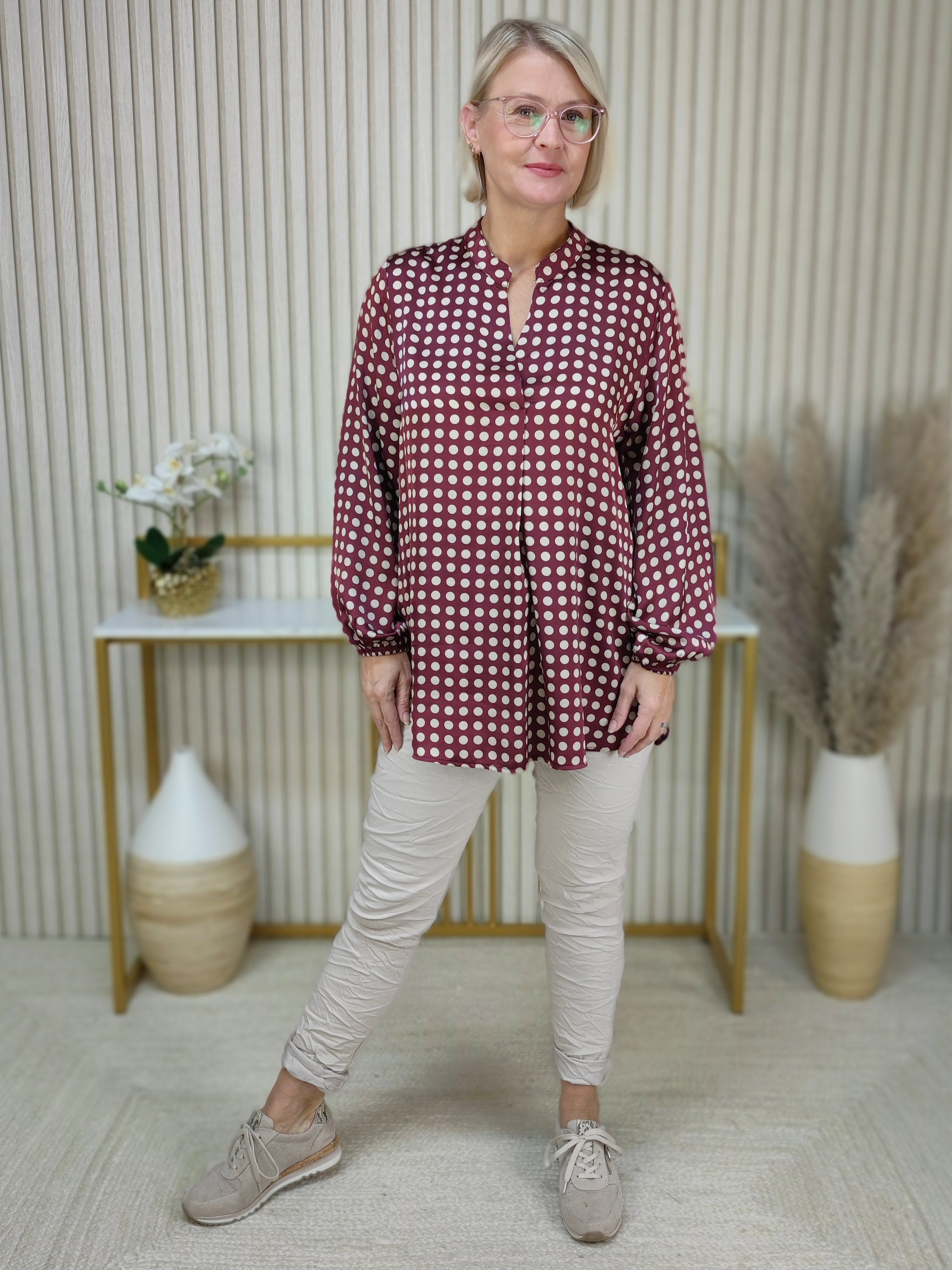 Bluse "Pünktchen" Vino (38-42)