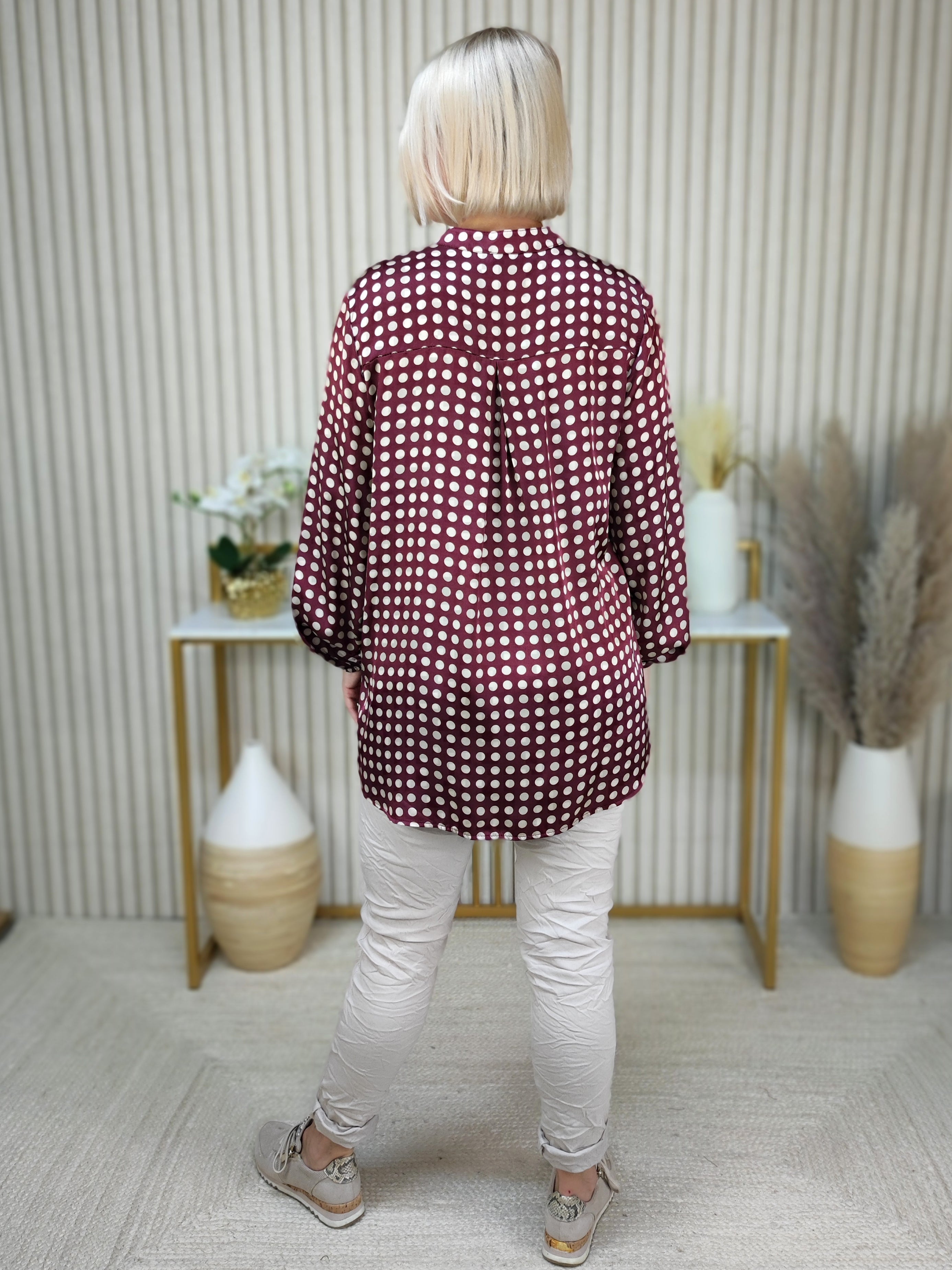 Bluse "Pünktchen" Vino (38-42)