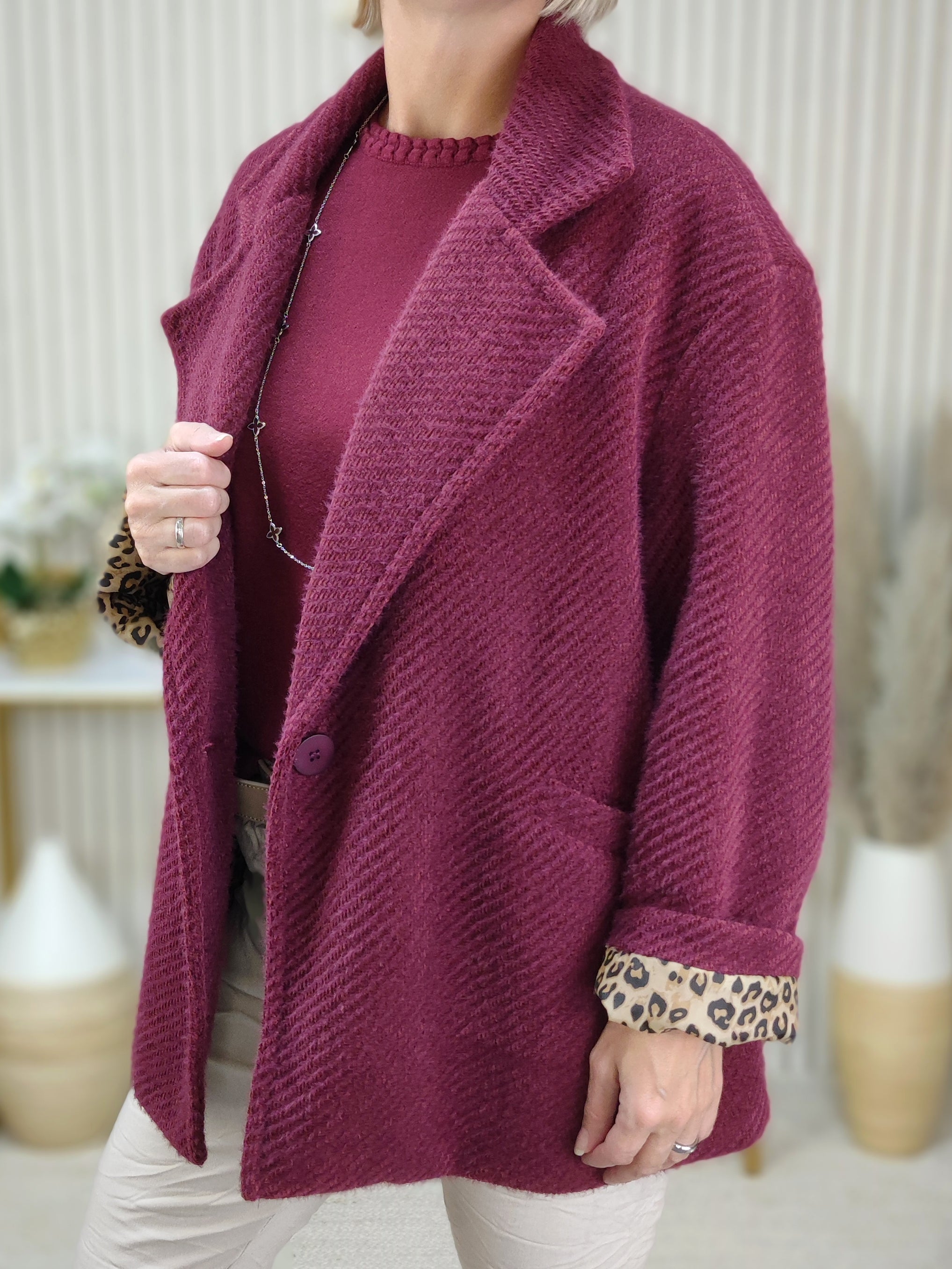 Jacke "Michaela" vino (40-44)