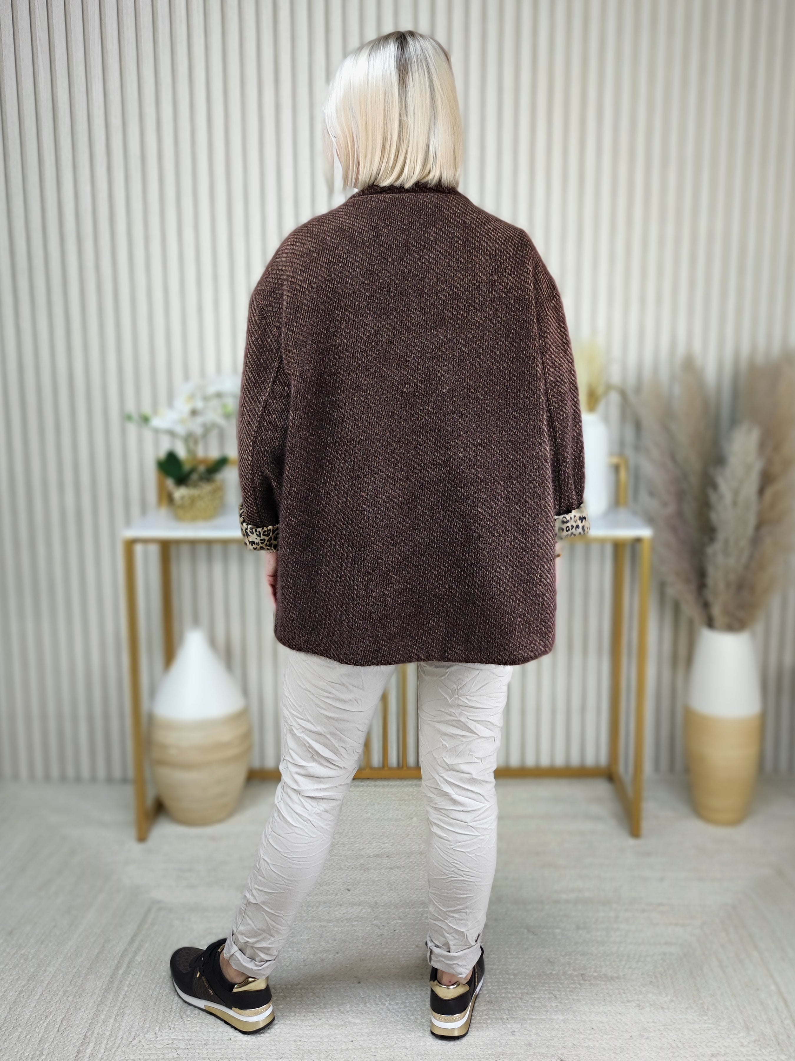 Jacke "Michaela" schoko (40-44)