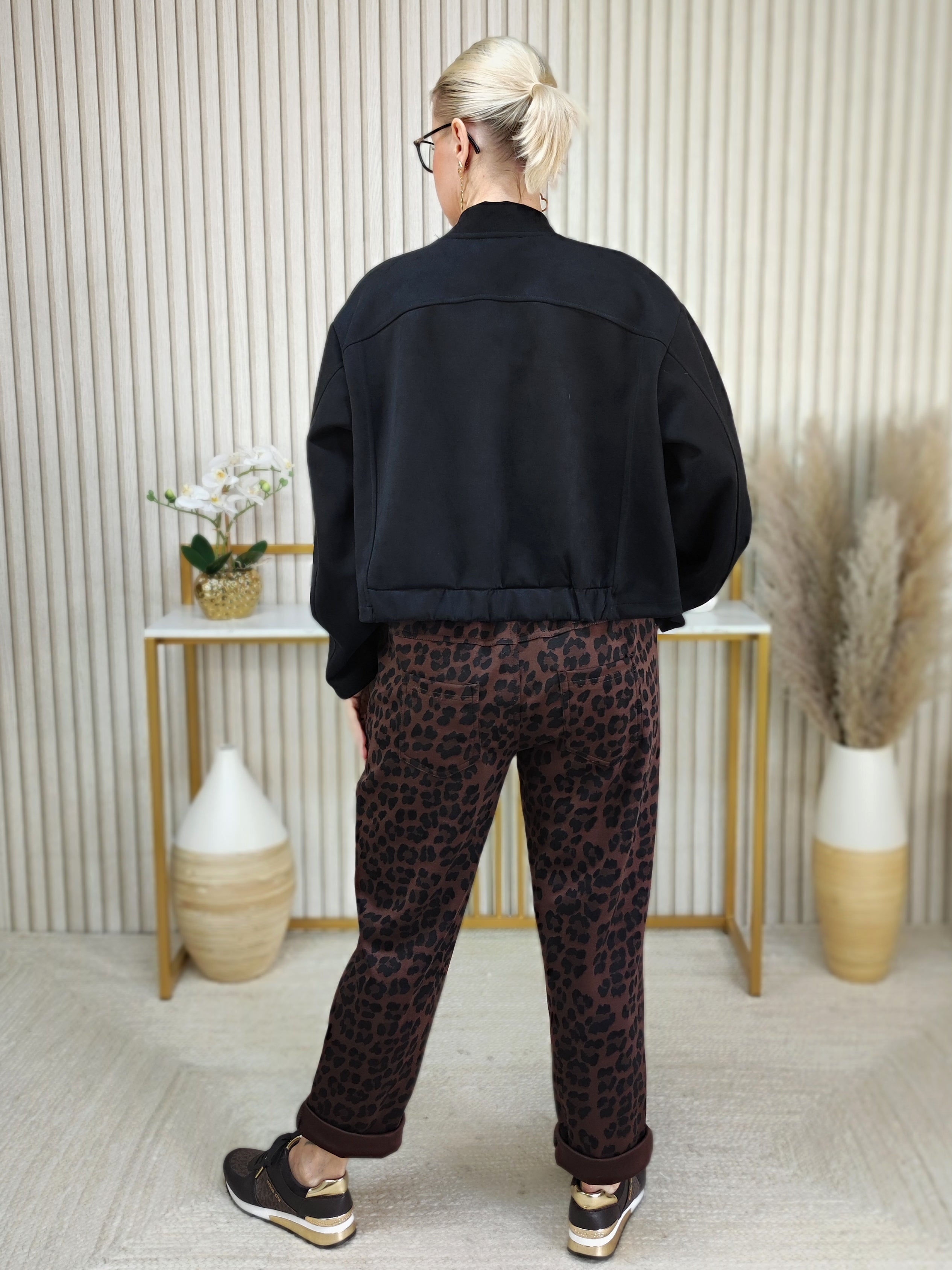 Kurzjacke "Mia" schwarz (40-44)