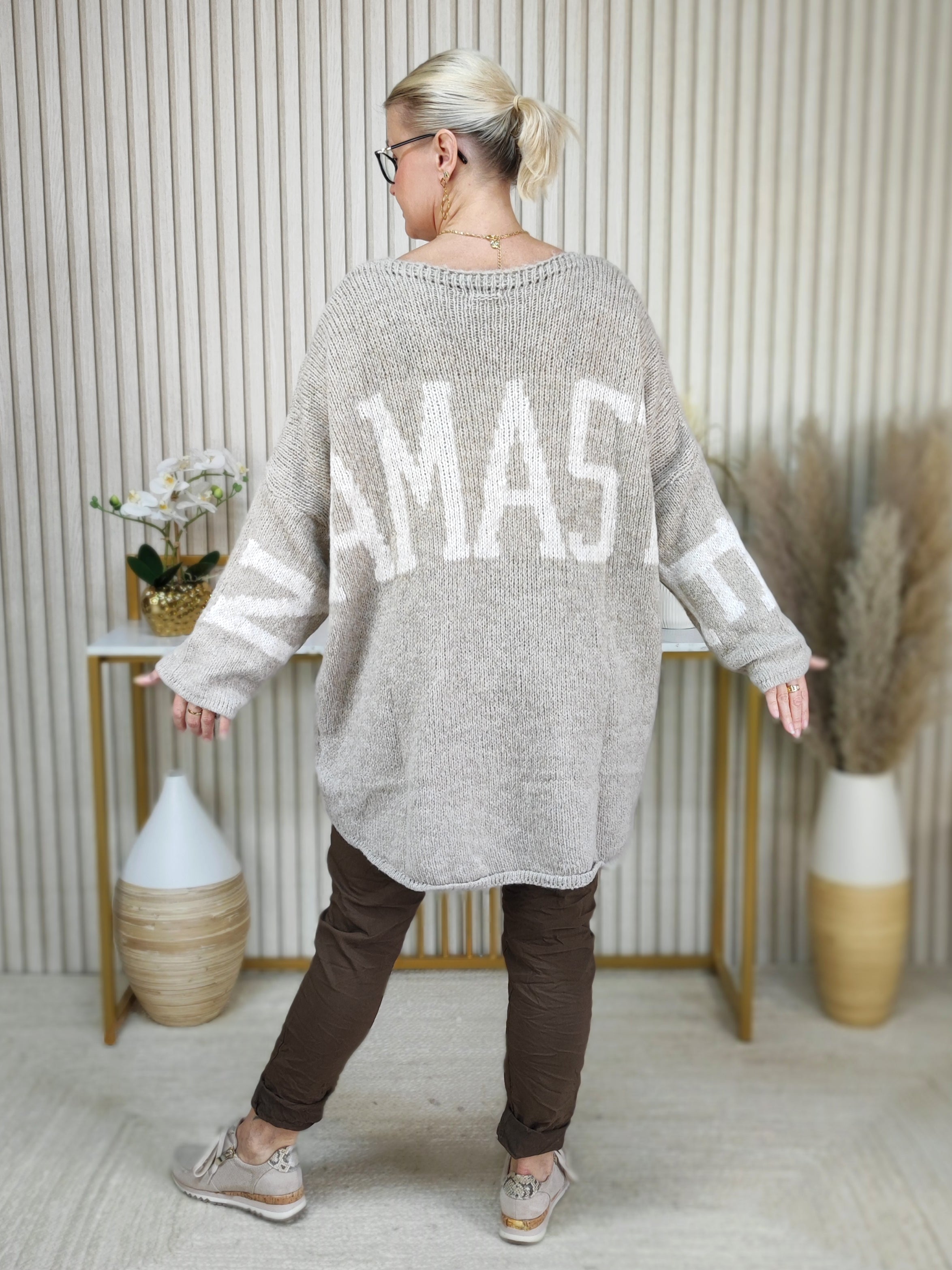 Kuschelpullover "Namaste" (38/40-44/46)