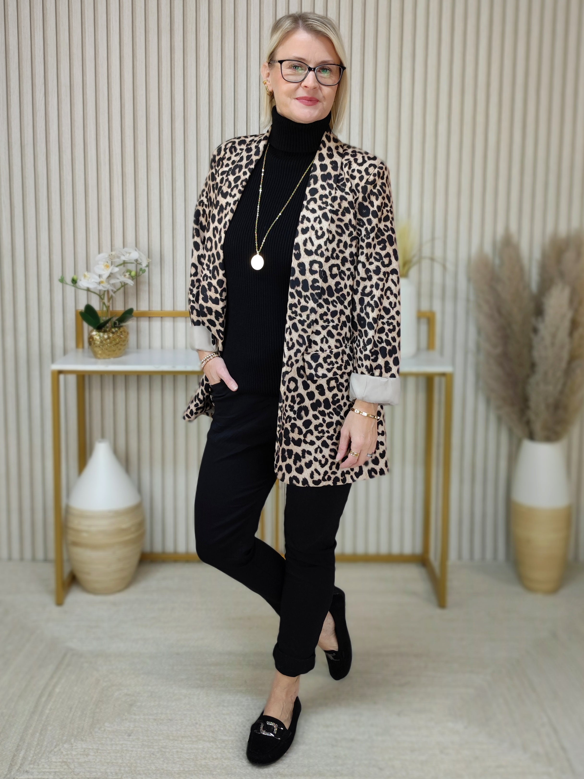 Blazer im Leo Style (36-40)