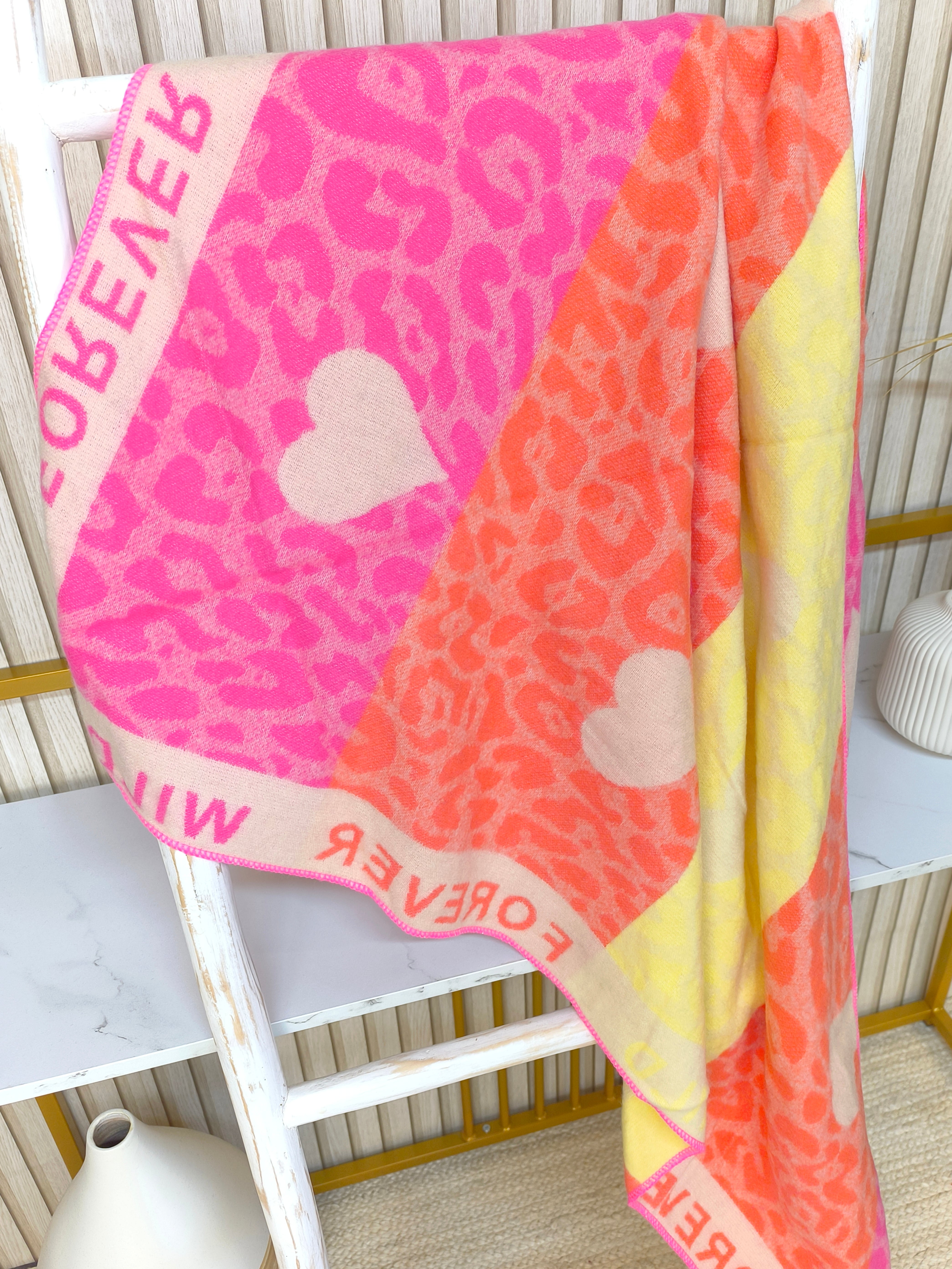 Wollschal/Dreieckschal "Forever Wild" (in 2-Farben)