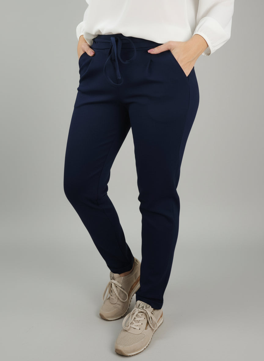 Stoffhose/Chinohose preußisch blau (S/M/L)