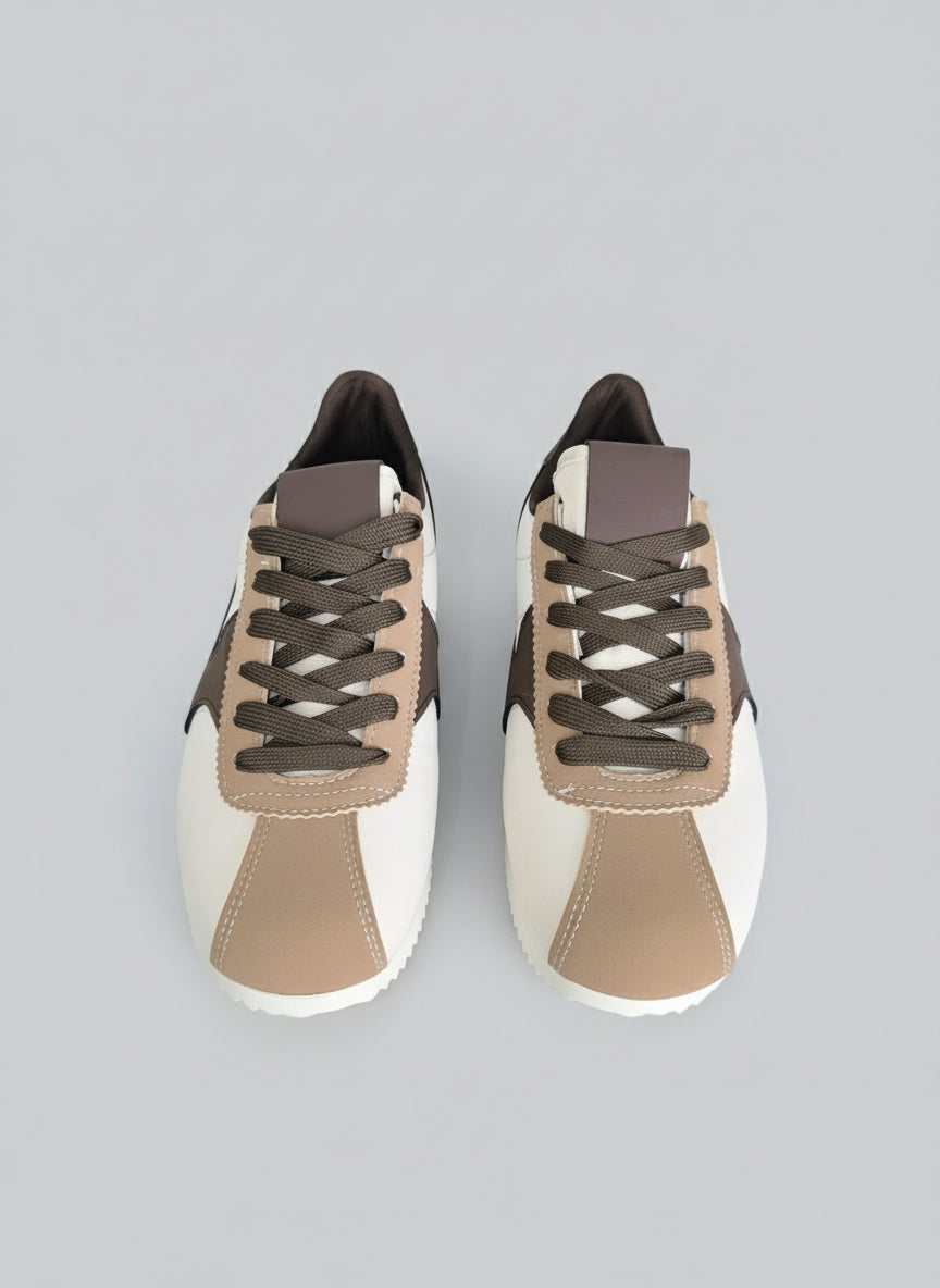 Sneaker beige/braun Größen 36-41