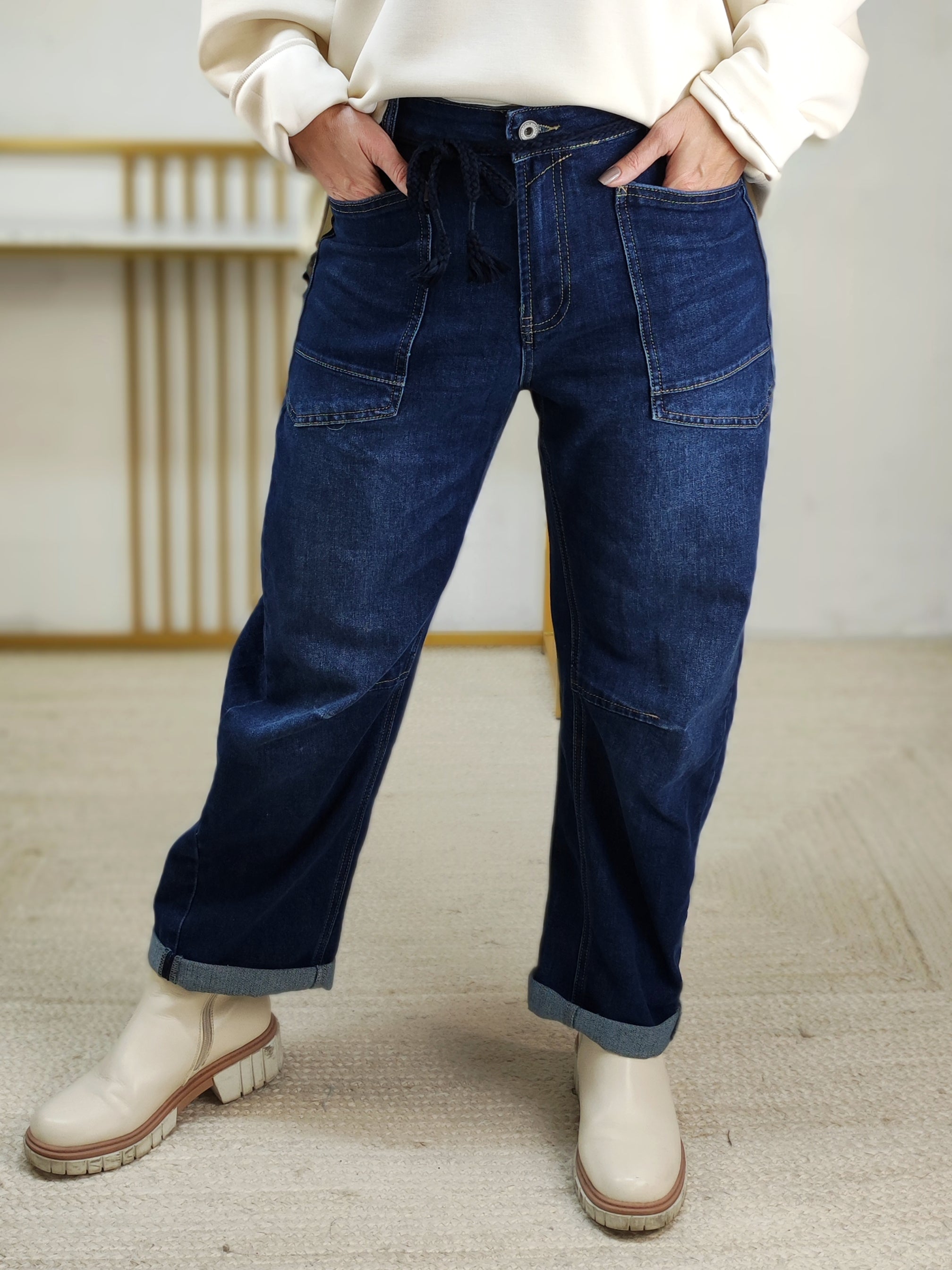 Barrel Jeans (XS-XL - 34-42)