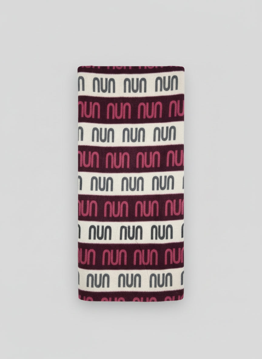 Wollschal/Wendeschal Beige/Vino