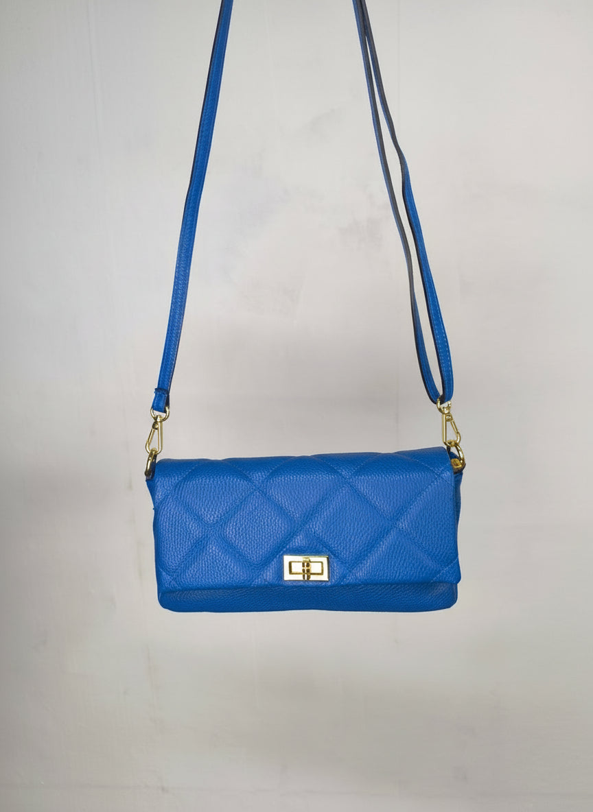 Lederhandtaschen/Clutch blau