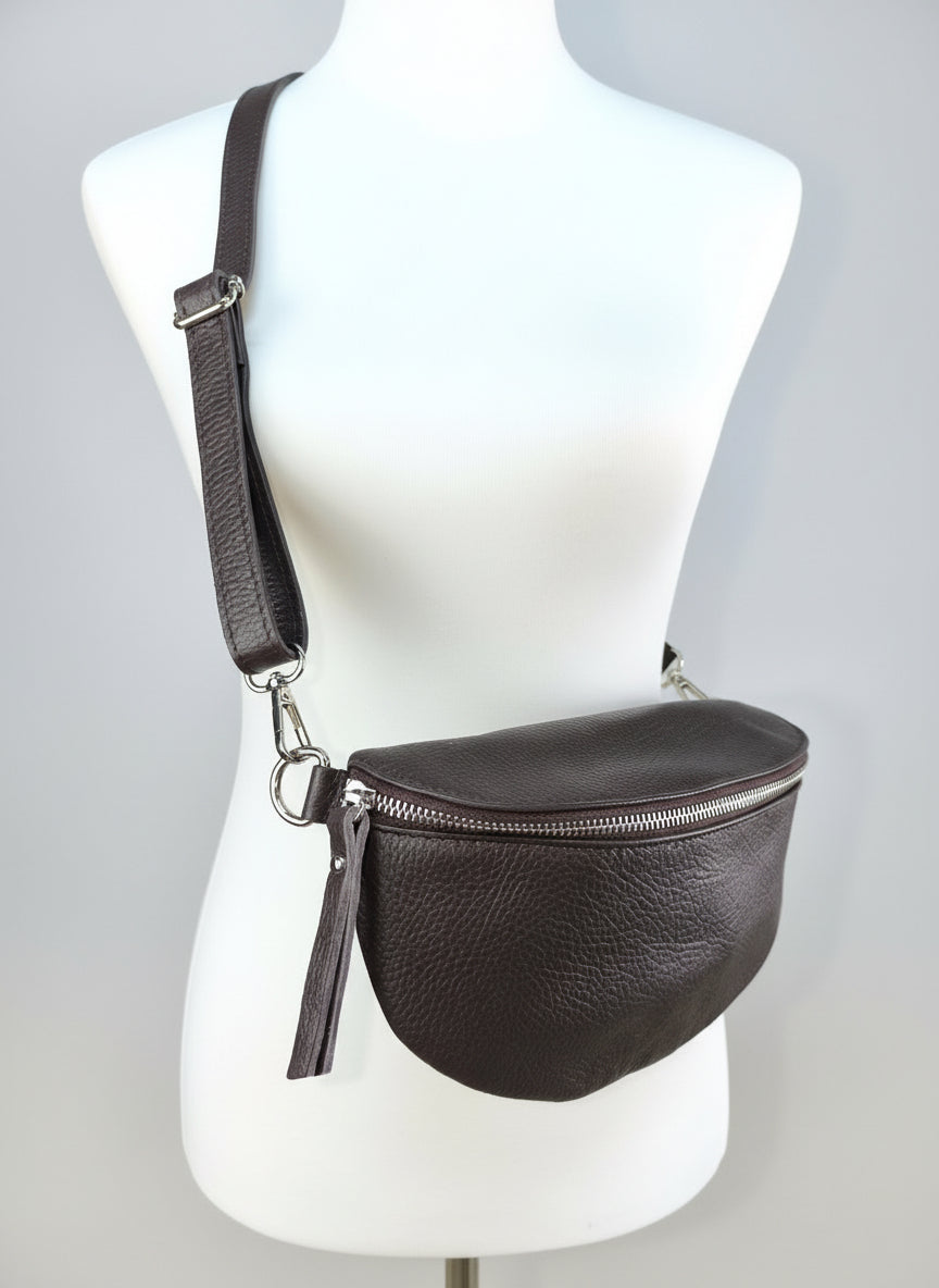 Bodybag/Crossbag/Bauchtasche in schoko