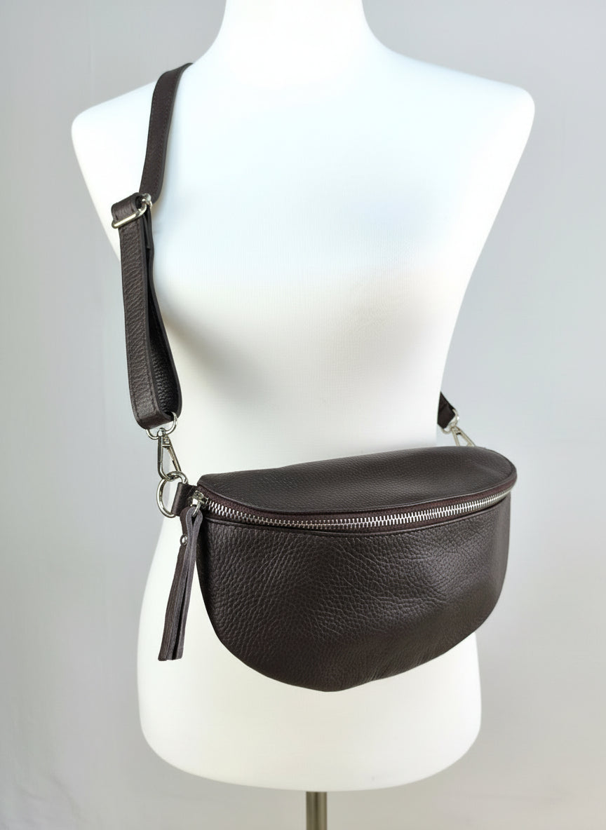 Bodybag/Crossbag/Bauchtasche in schoko