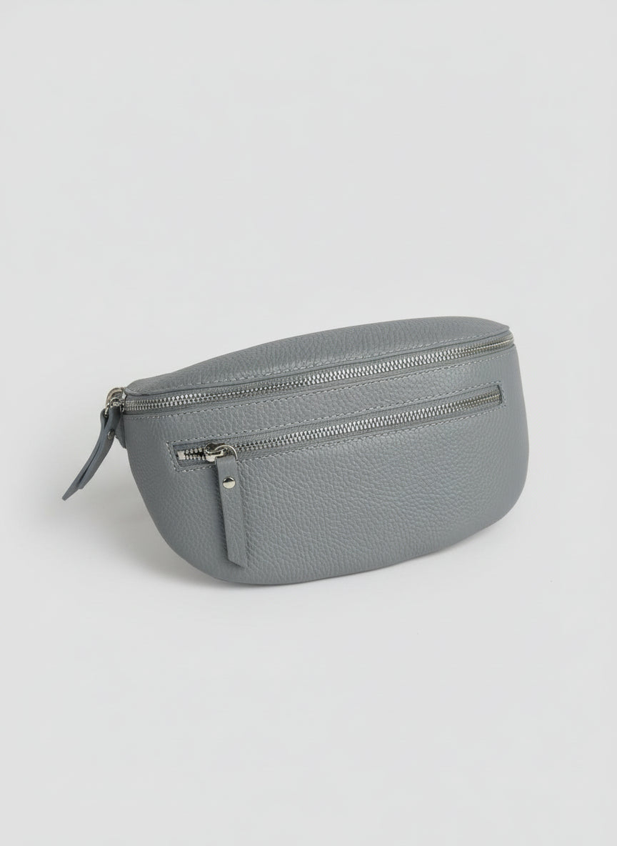 Bodybag/Crossbag/Bauchtasche in grau