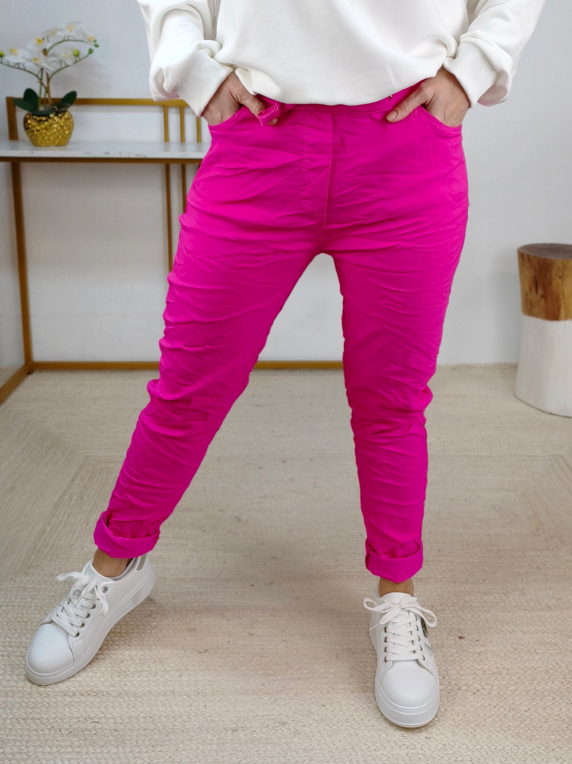 Stretchhose/Joggpant pink (36-42/44)
