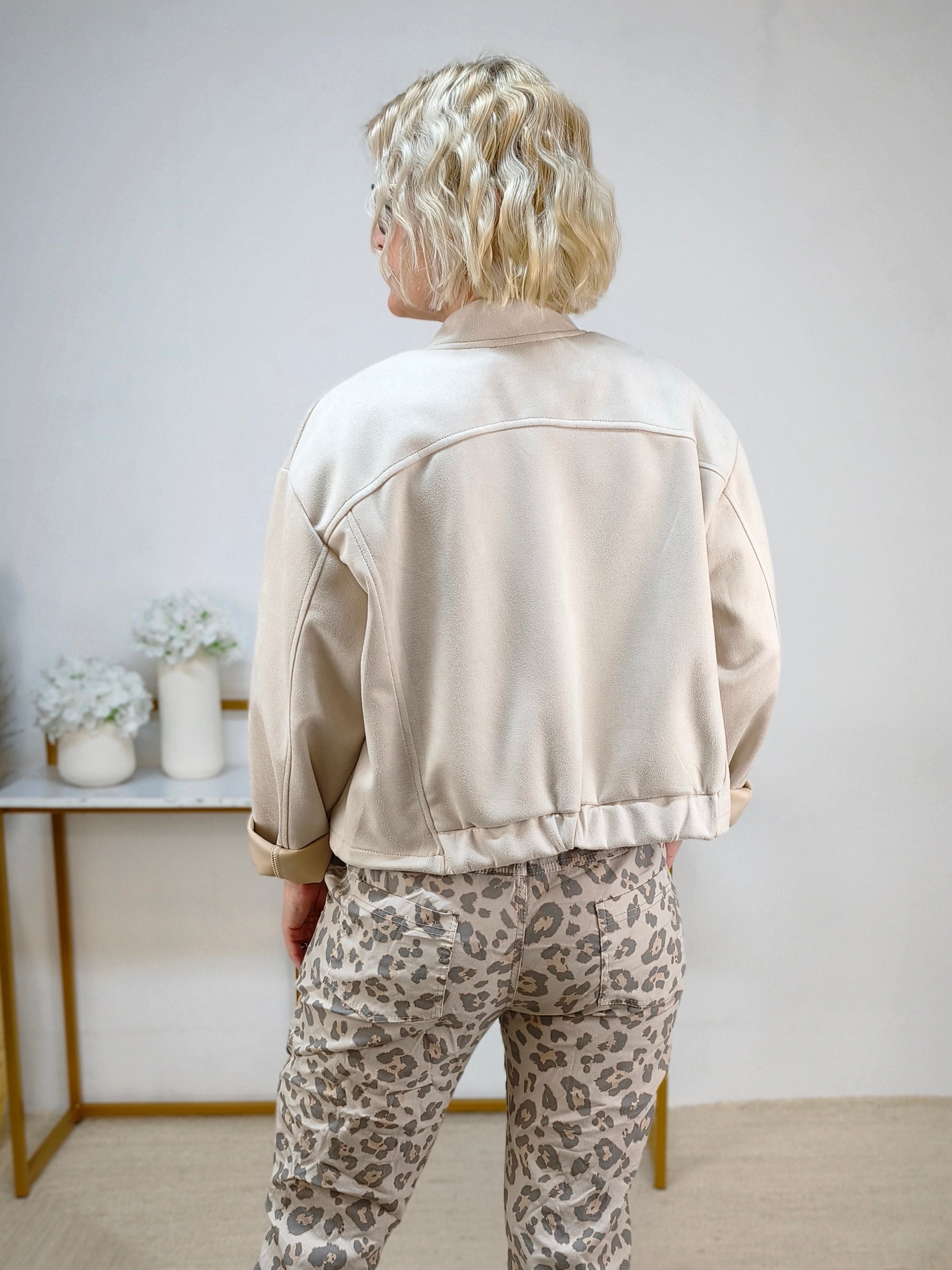 Jacke "Mia" beige (38-42/44)