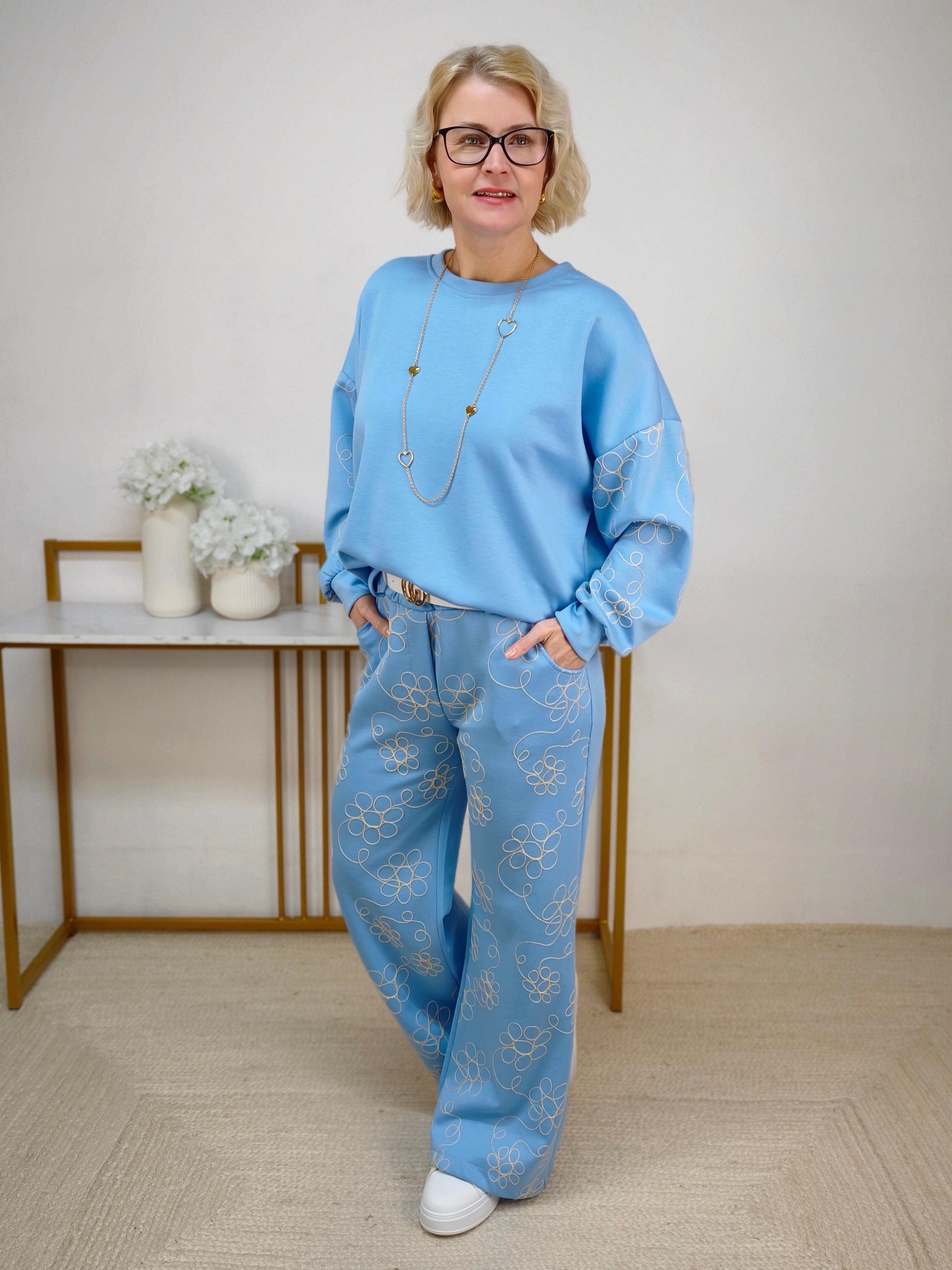 Zweiteiler hellblau (38-42)