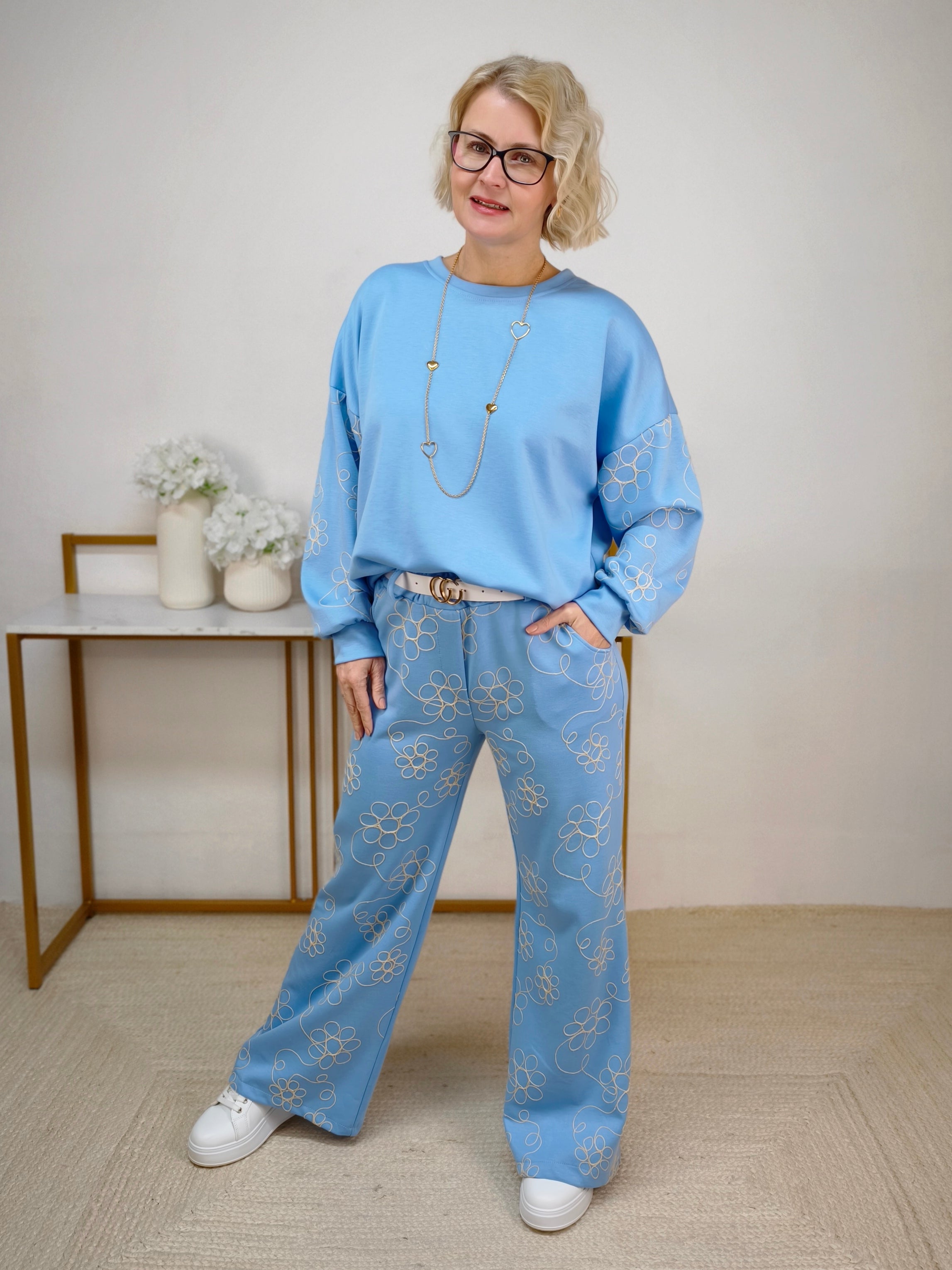 Zweiteiler hellblau (38-42)