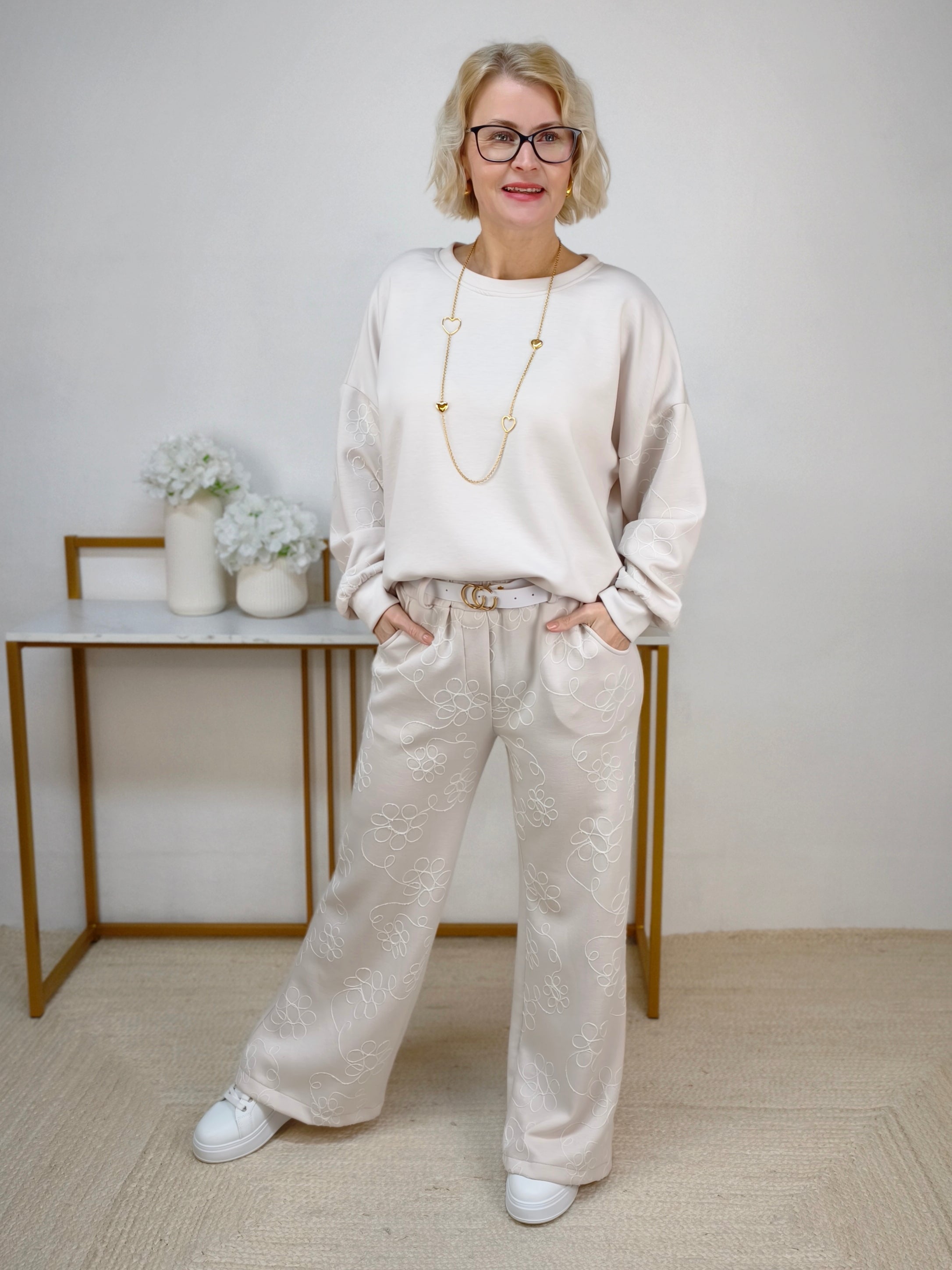 Zweiteiler hellbeige (38-42)