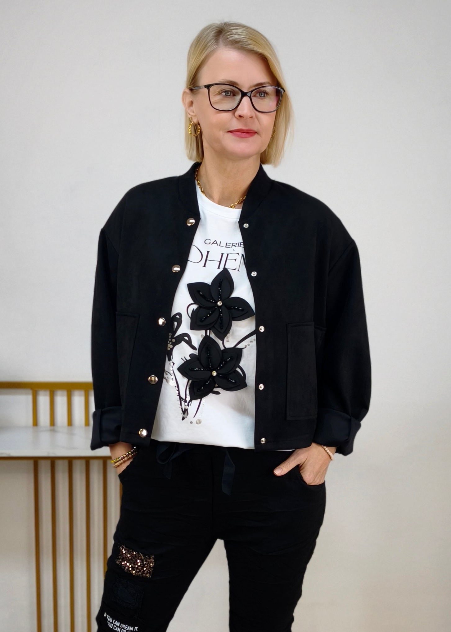 Jacke "Mia" schwarz (38-42)