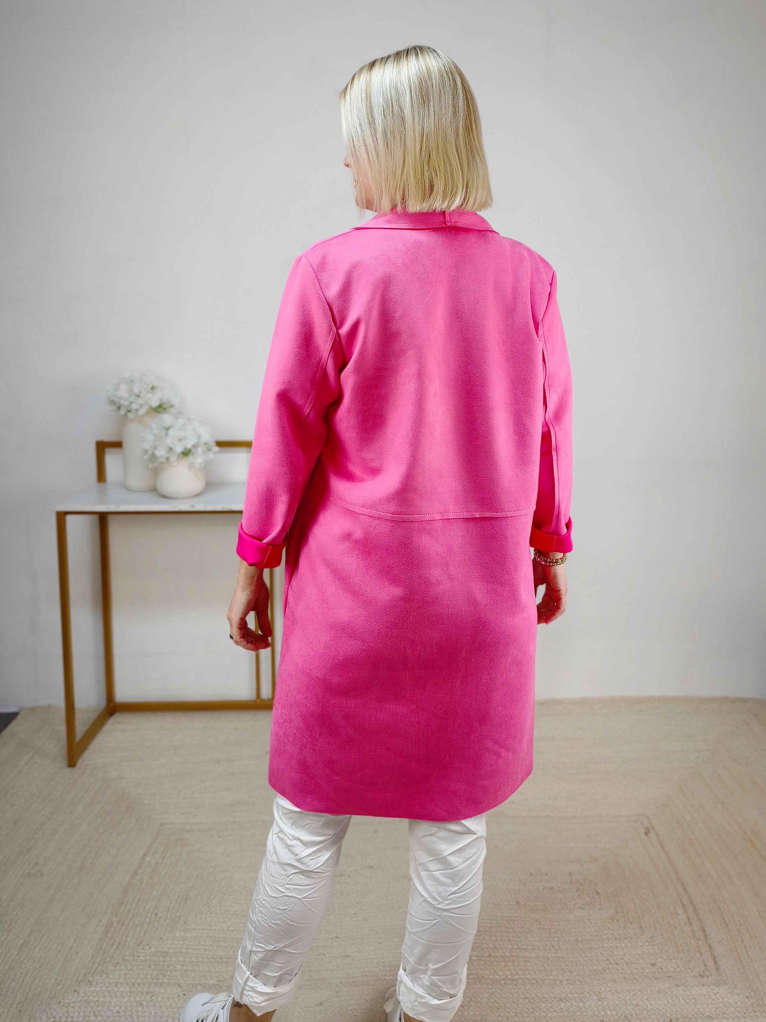 Leichter Mantel pink (36-42)