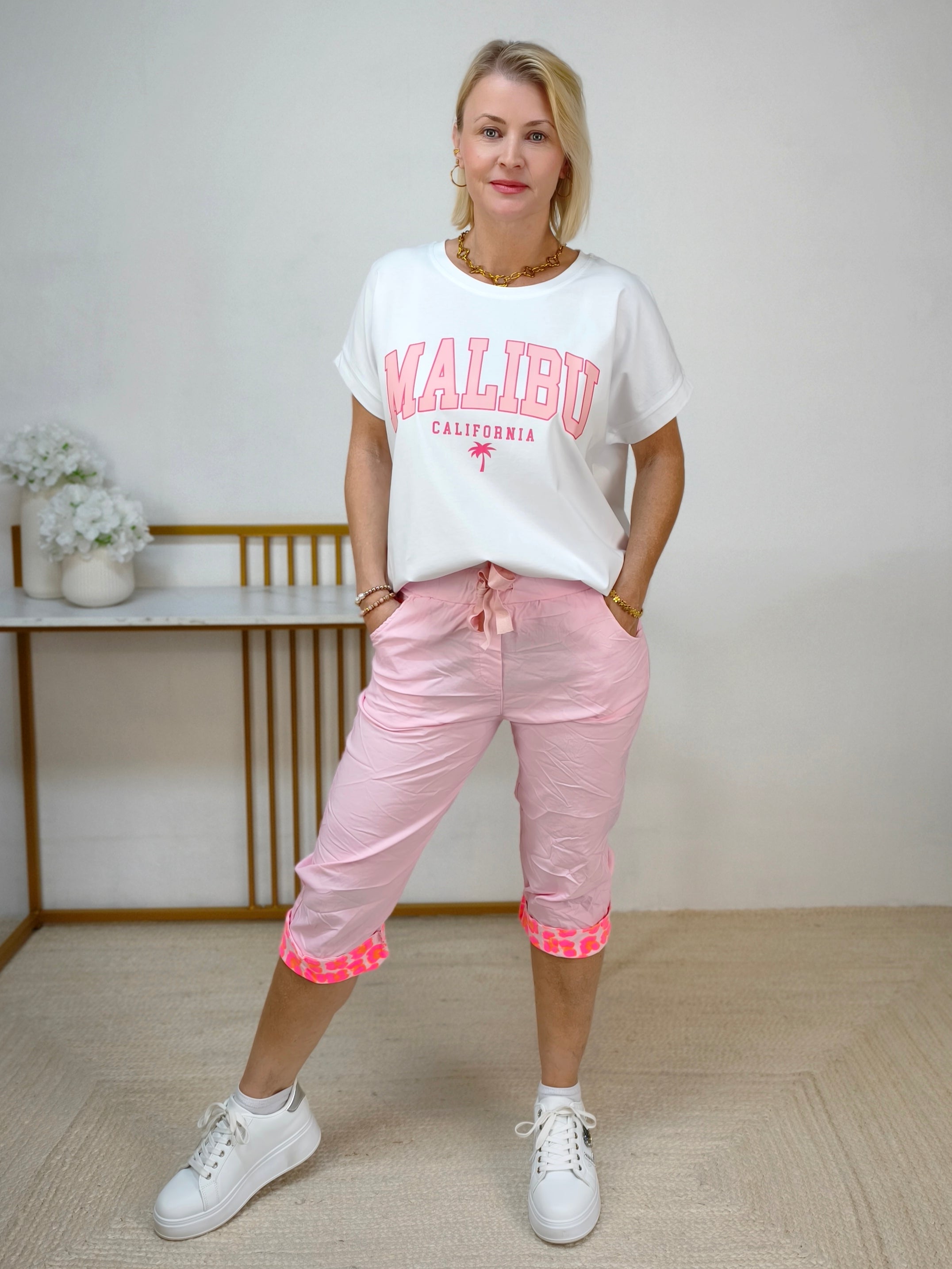 T-Shirt "Malibu" in weiss (40-44)