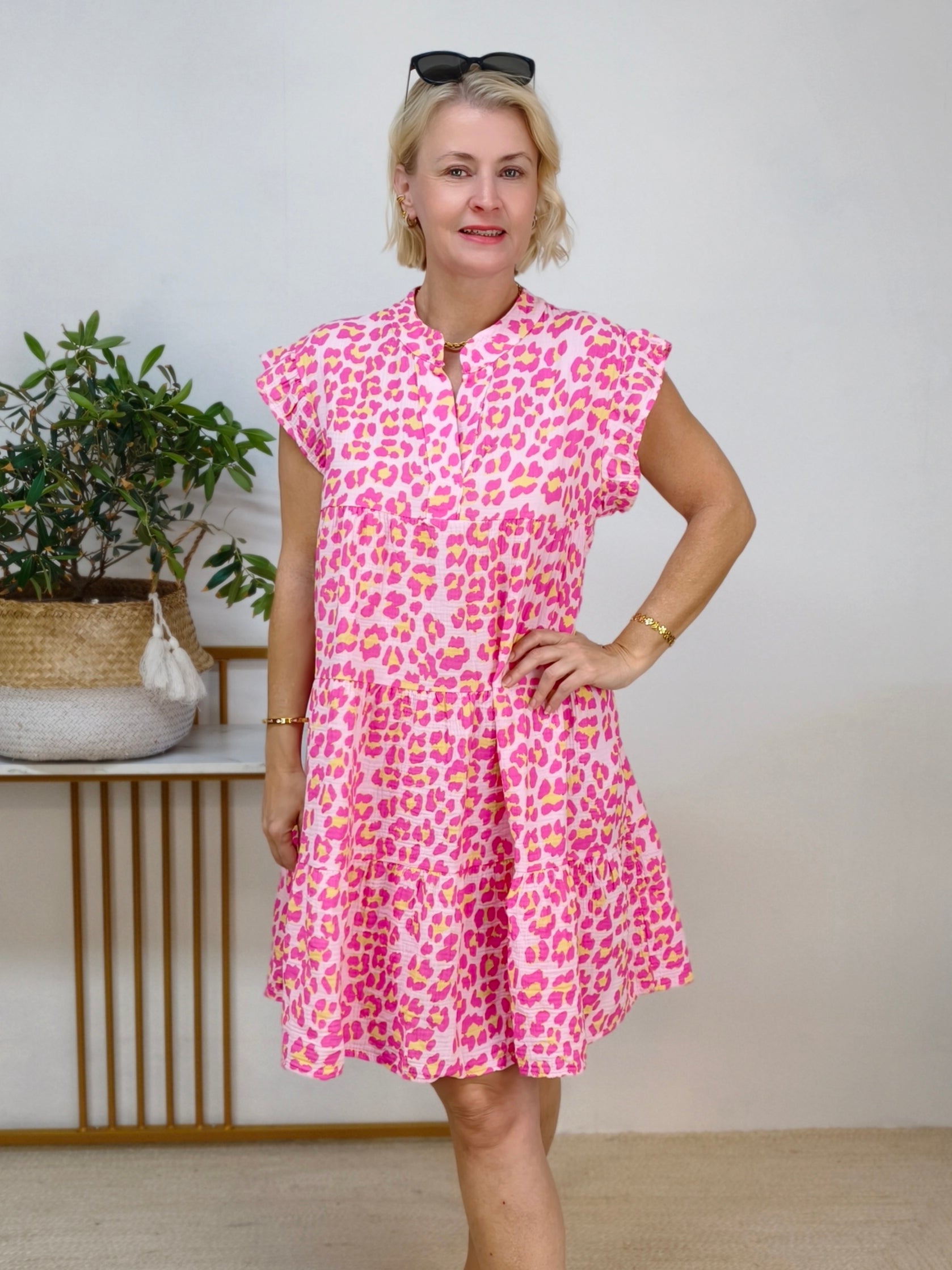 Tunika - Kleid Leo Pink (36-42)