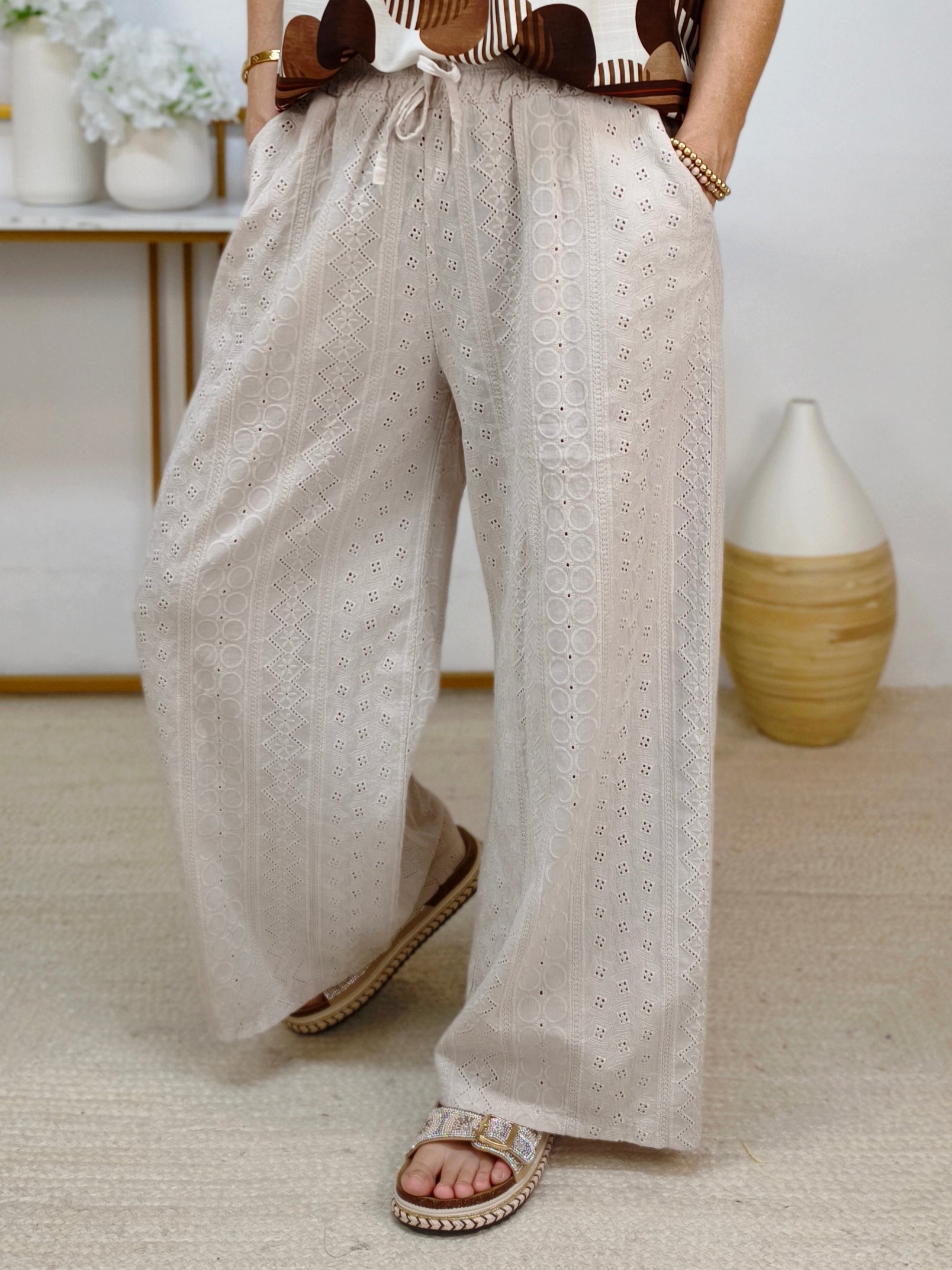 Boho Marlene Hose  beige (36-42)