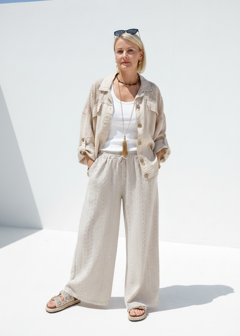 Boho Marlene Hose  beige (36-42)
