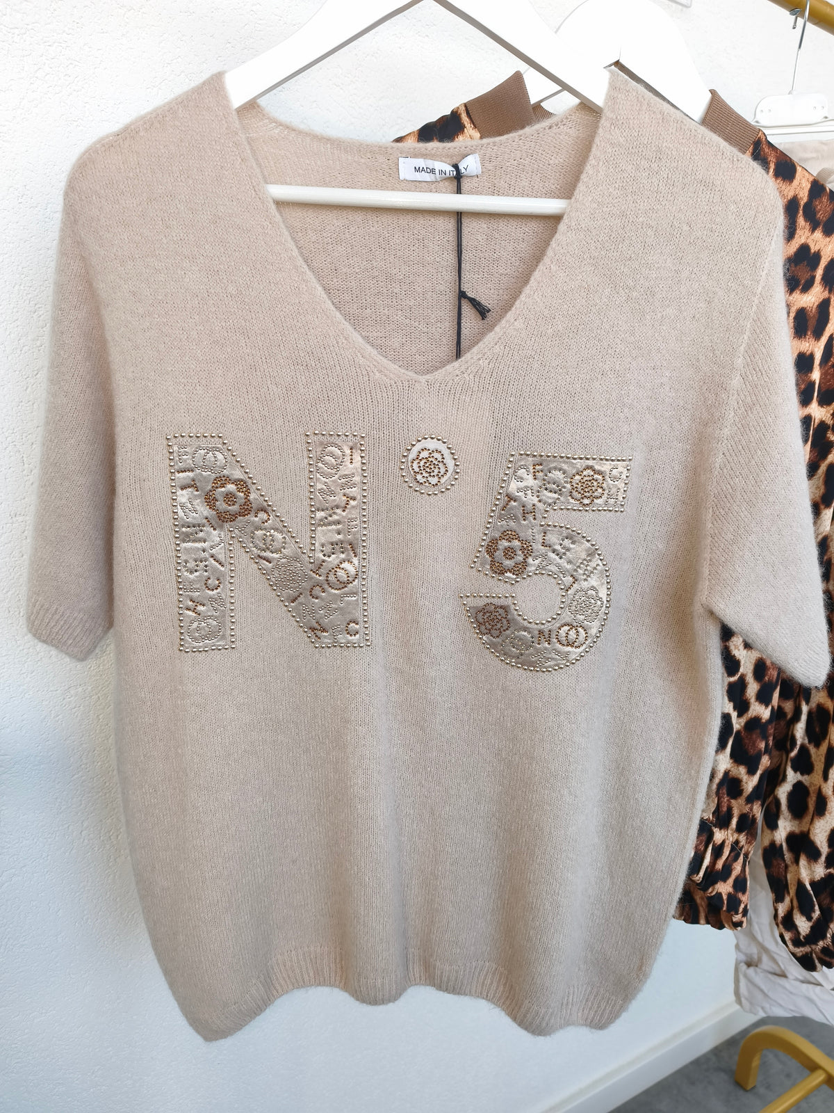 Outfit Set beige/braun mit Leo Größe 42 - Styling Box