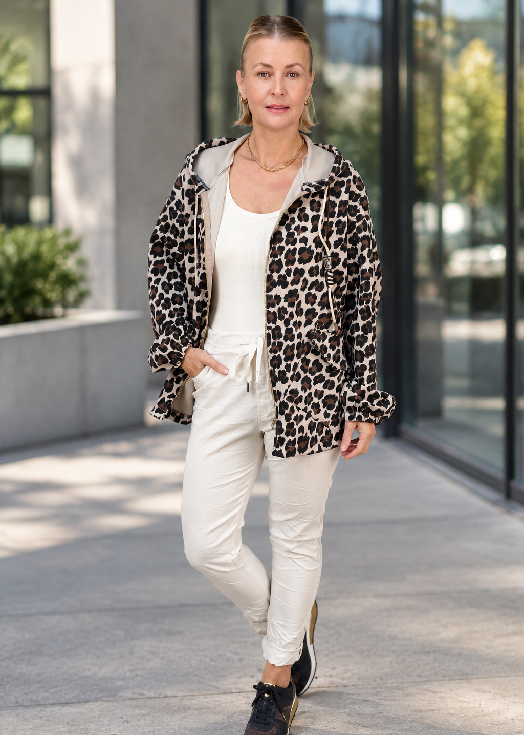 Übergangsjacke im Leo Design (38-44)