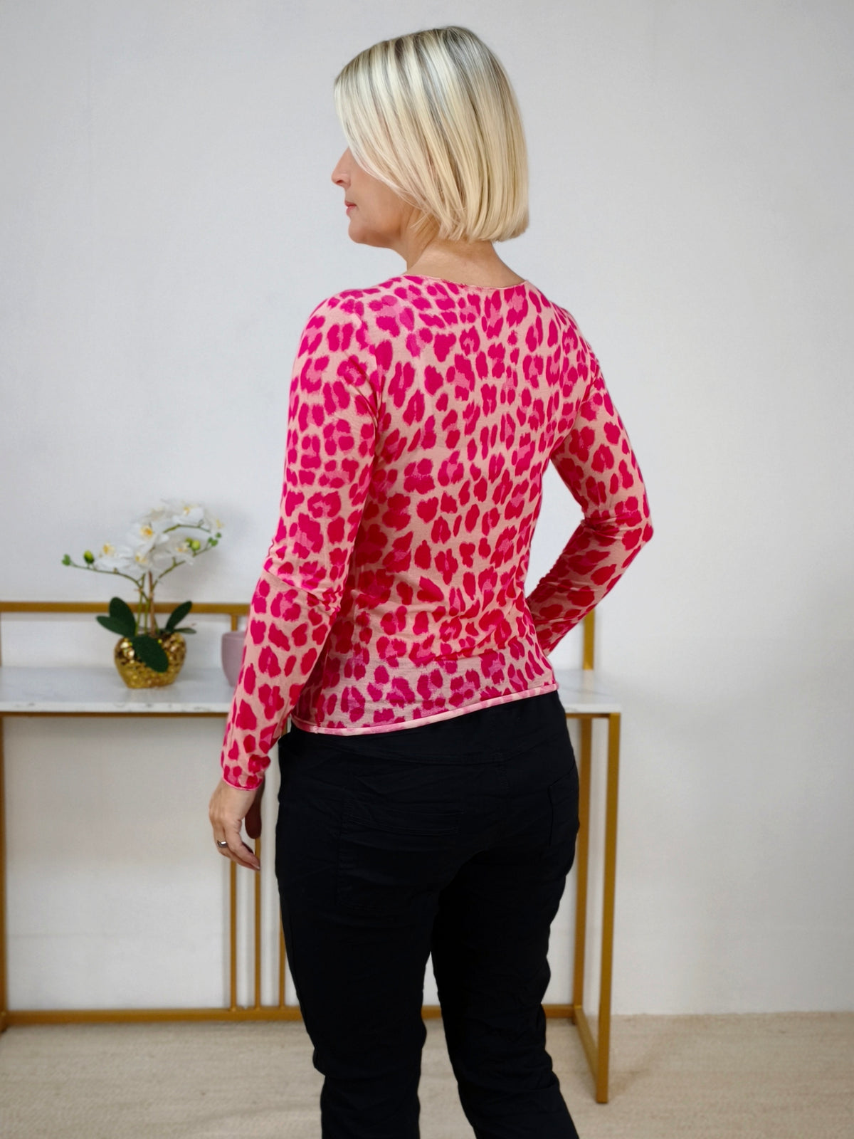 Kashmire Longsleeve Leo Pink (36-40/42)