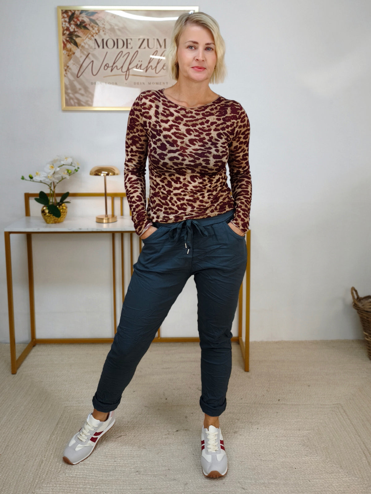Kashmire Longsleeve Leo Burgundy (36-40/42)