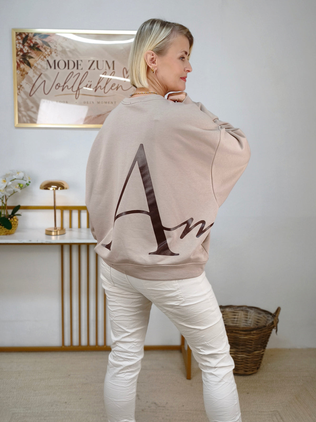 Sweatshirt "Club" Beige (38-42)