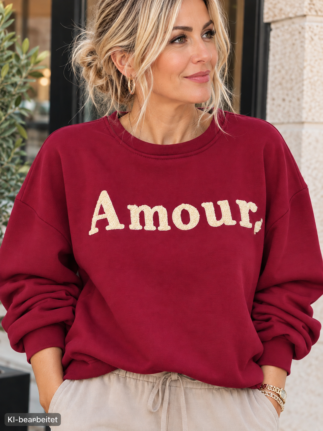 Sweatshirt "Amour" (38-42)